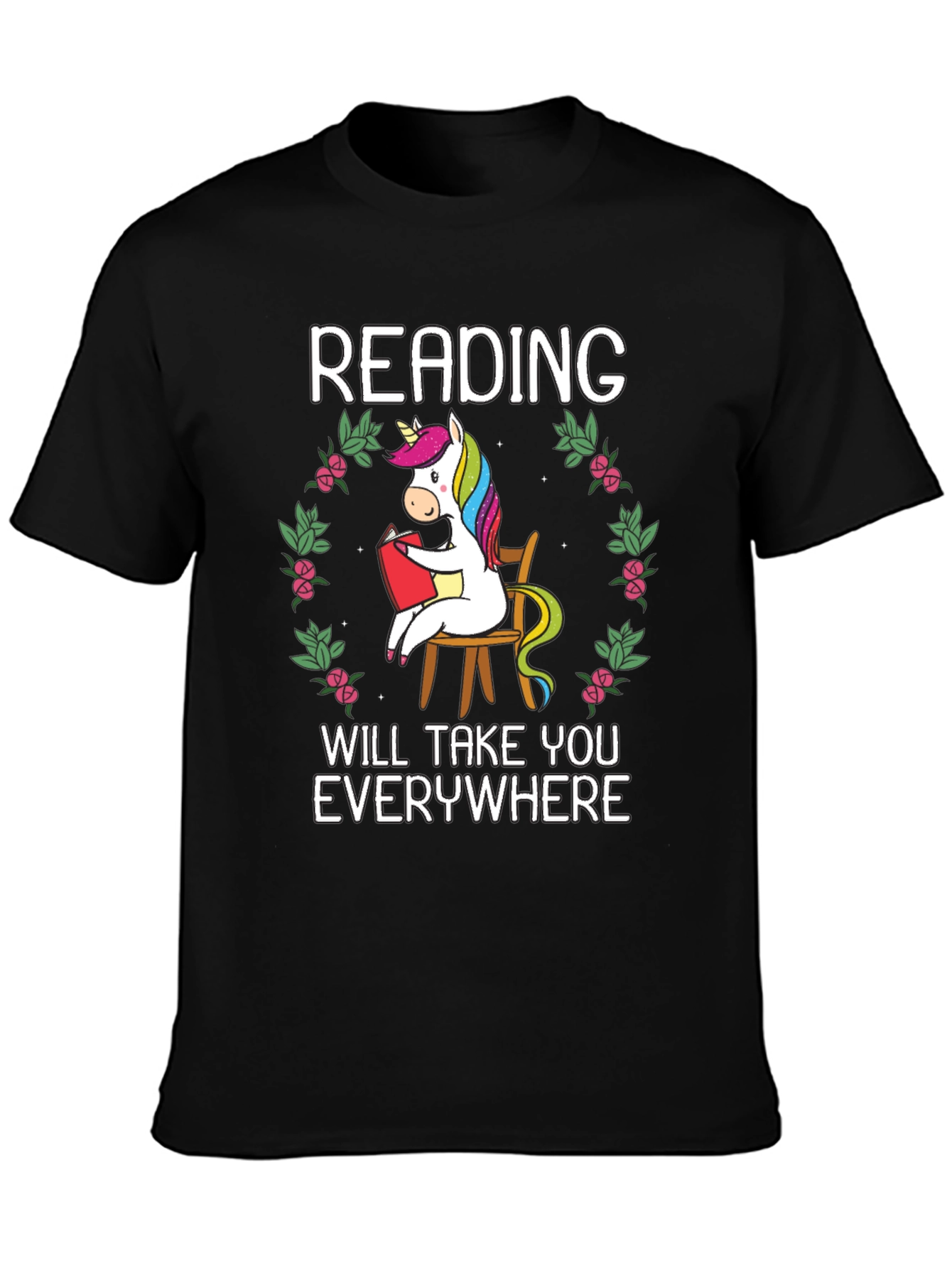 Reading Unicorn T-Shirt