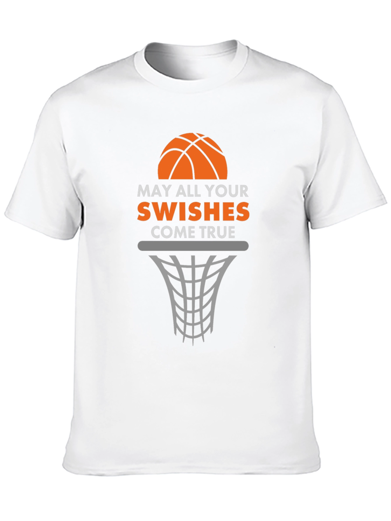 Basketball Swishes Graphic T-Shirt