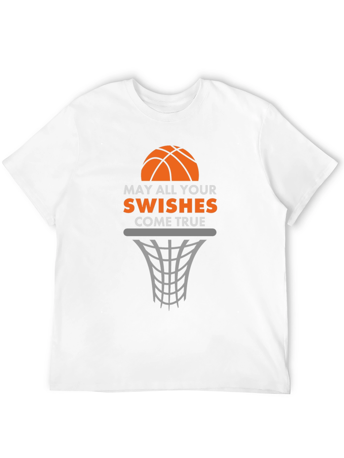 Basketball Swishes Graphic T-Shirt