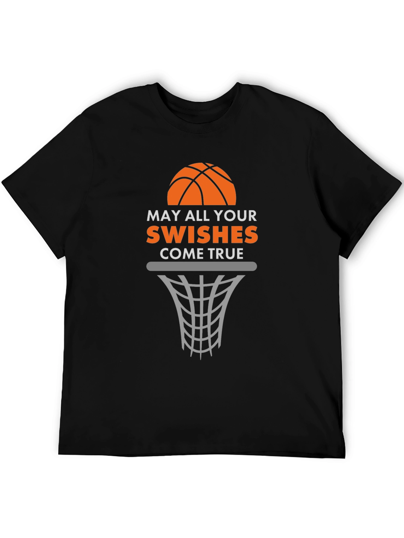 Basketball Swishes Graphic T-Shirt