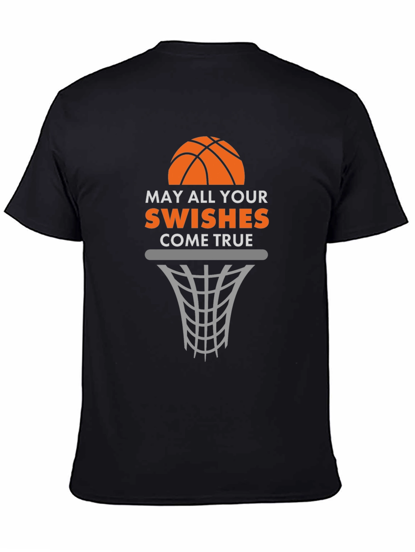 Basketball Swishes Graphic T-Shirt