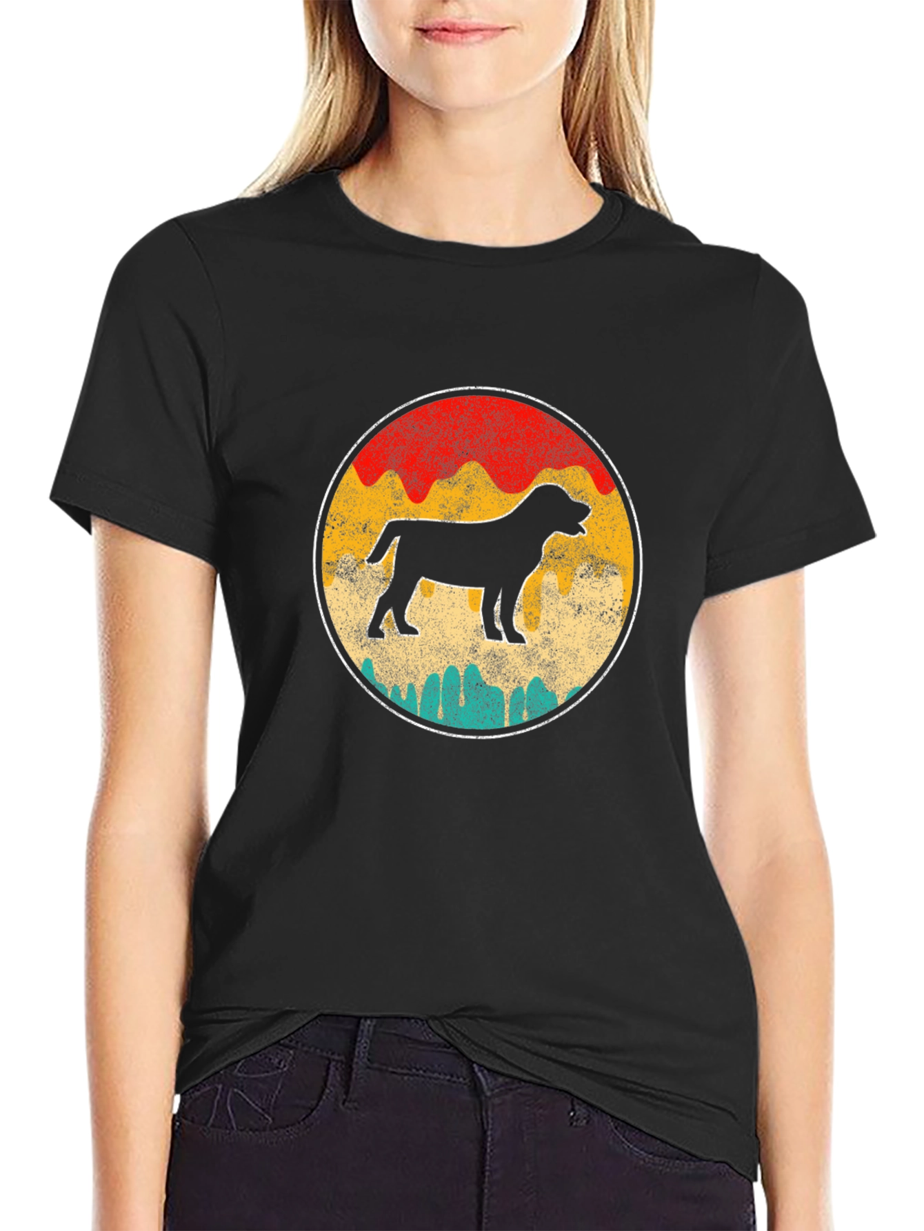 Retro Rottweiler Dog Lover T-Shirt