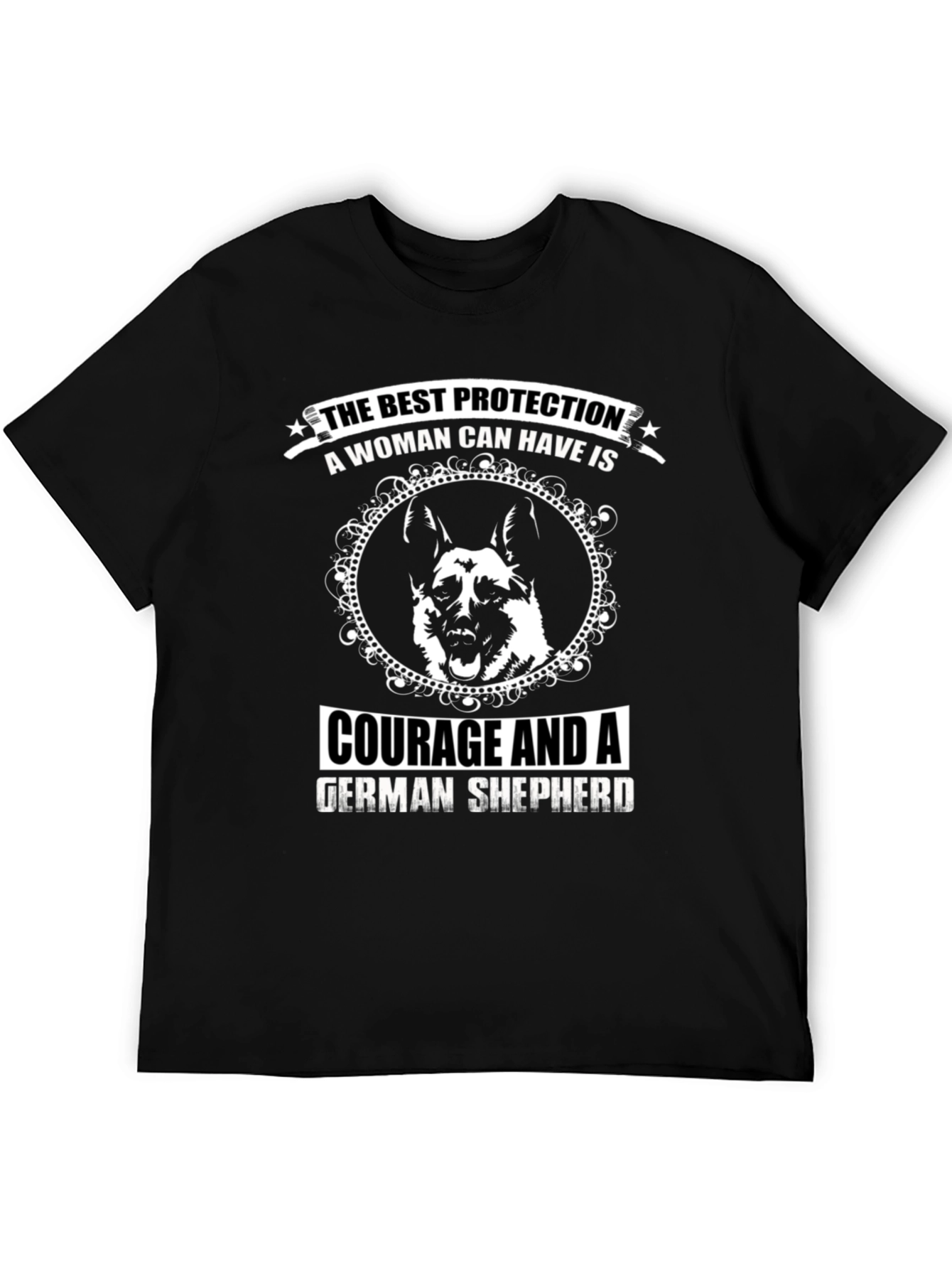 Womans Best Protection German Shepherd T-Shirt
