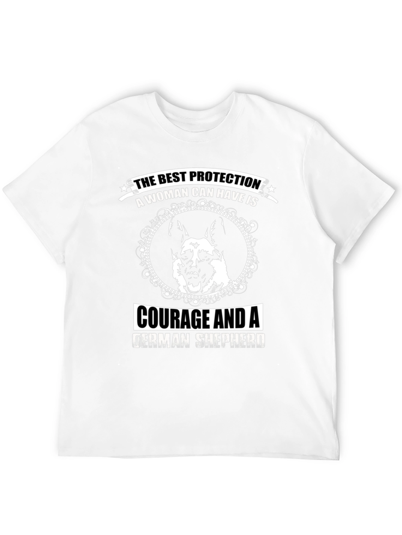 Womans Best Protection German Shepherd T-Shirt