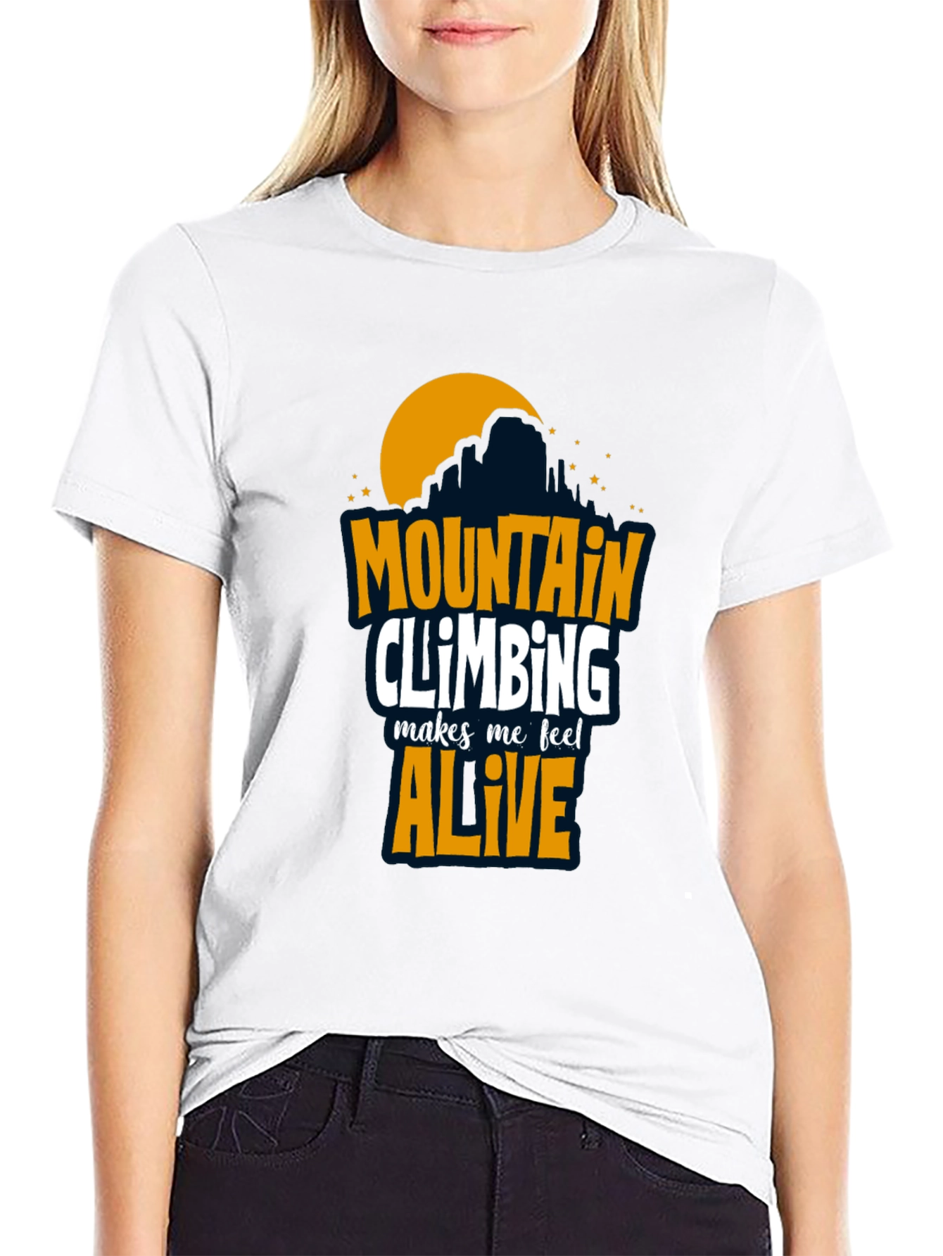 Mountain Climbing Graphic T-Shirt