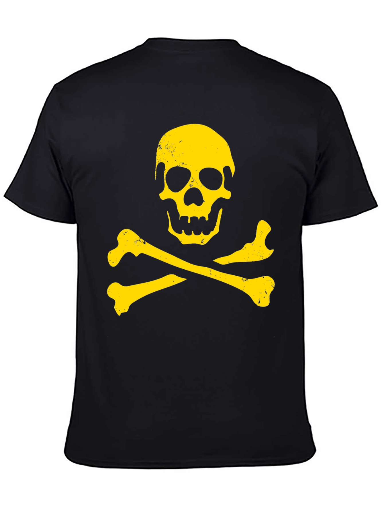 Skull & Crossbones Graphic T-Shirt - Black