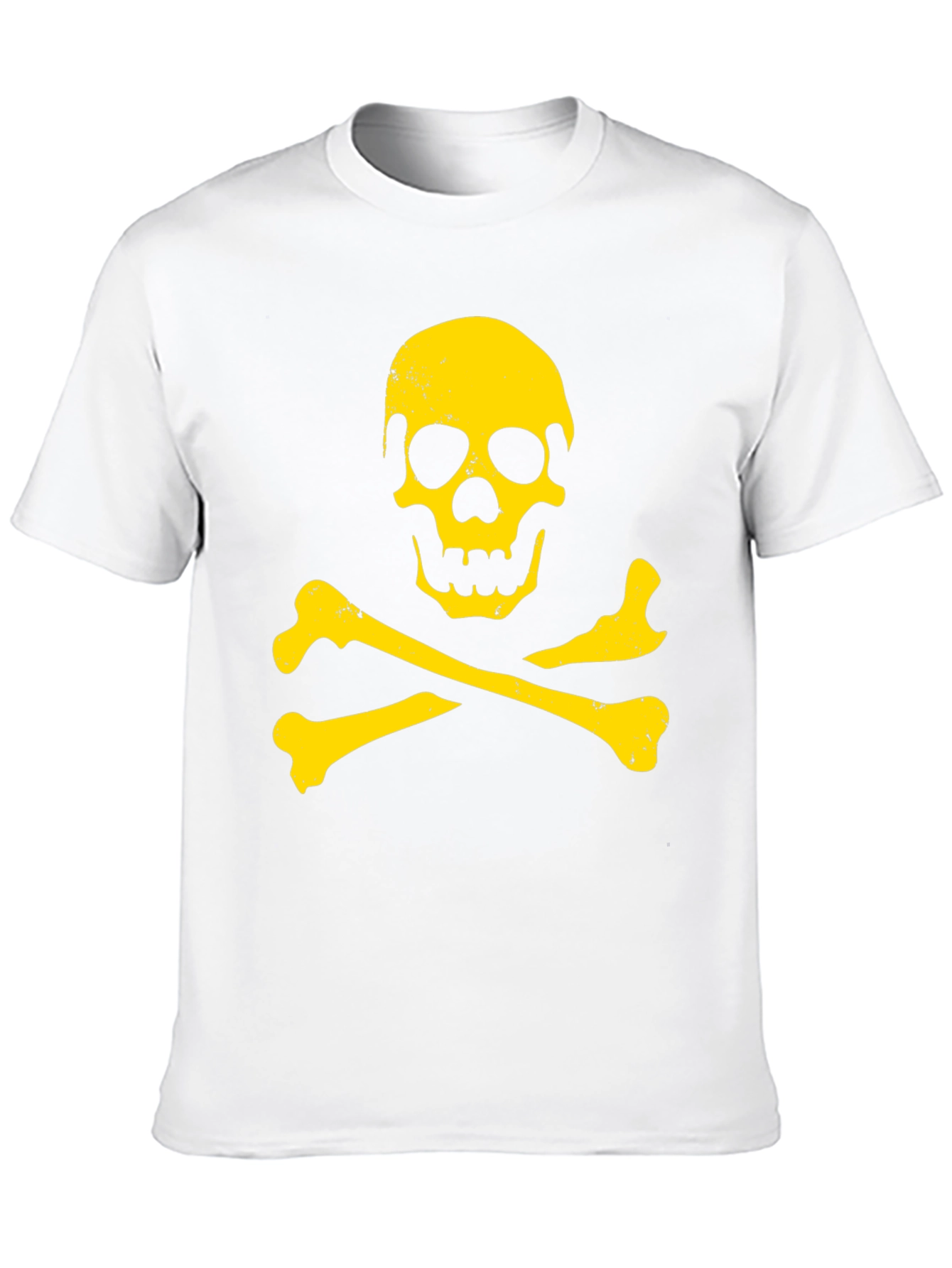 Skull & Crossbones Graphic T-Shirt - Black