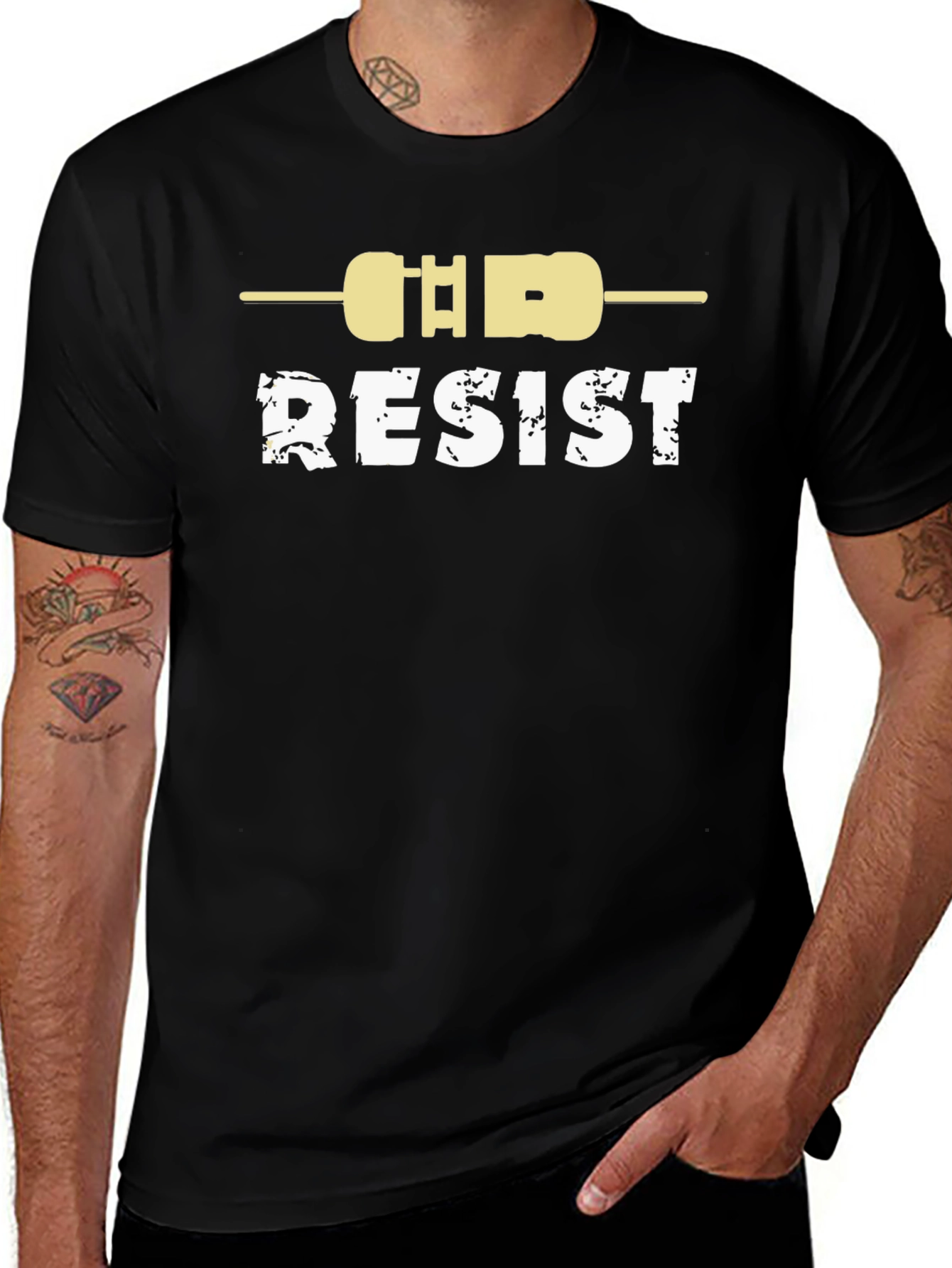 Resist Resistor Graphic T-Shirt