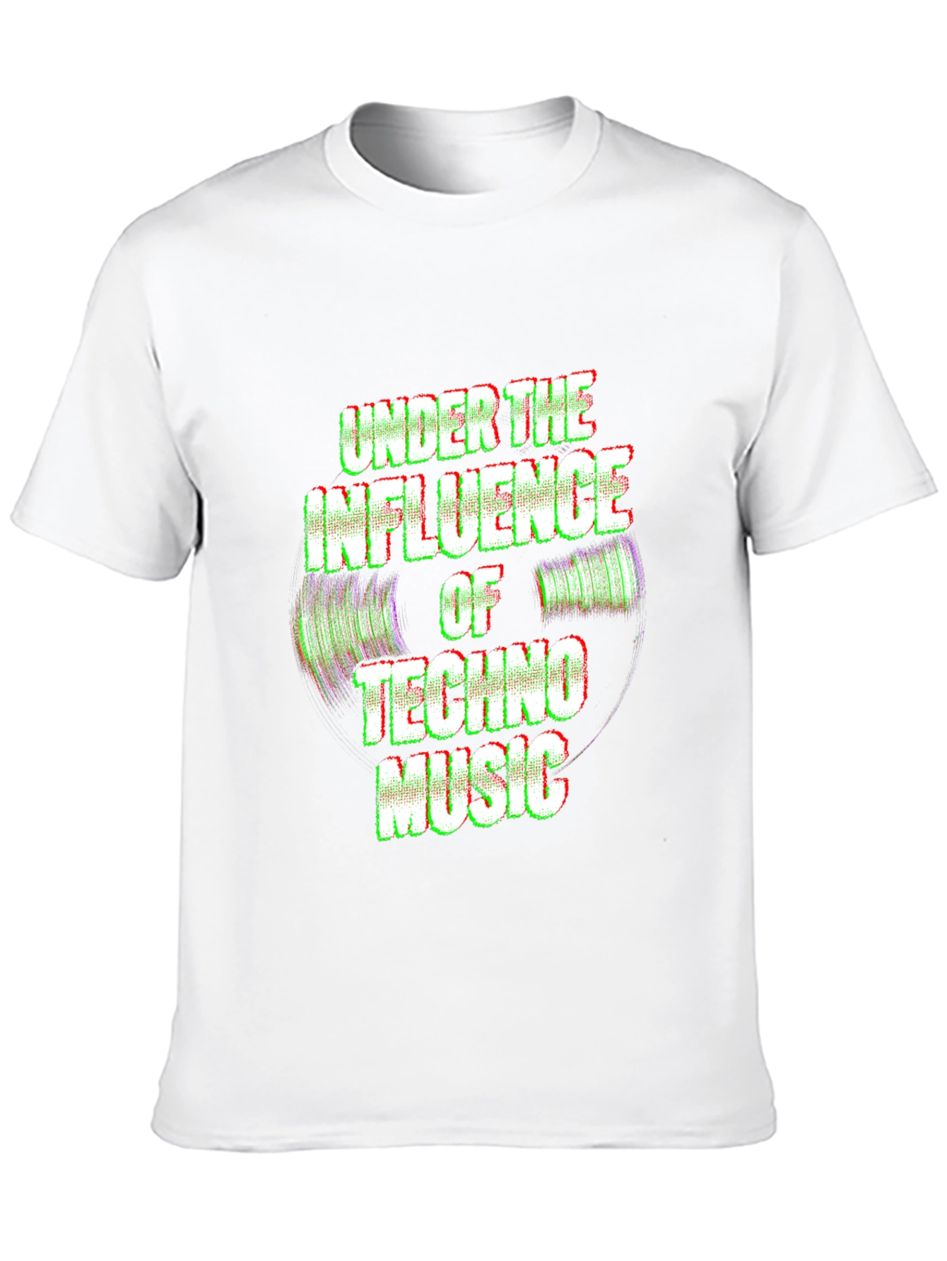 Techno Music Influence Graphic T-Shirt