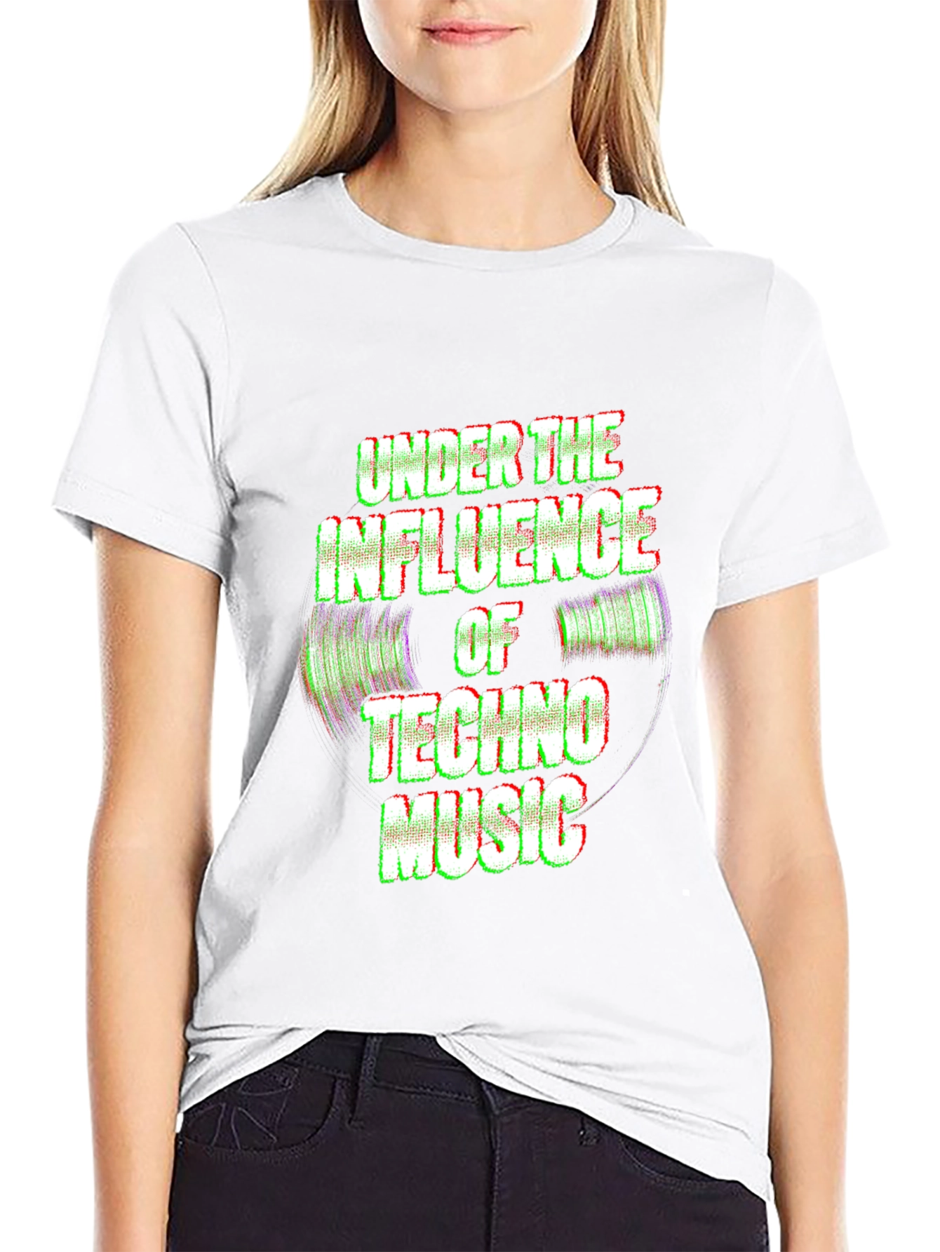 Techno Music Influence Graphic T-Shirt