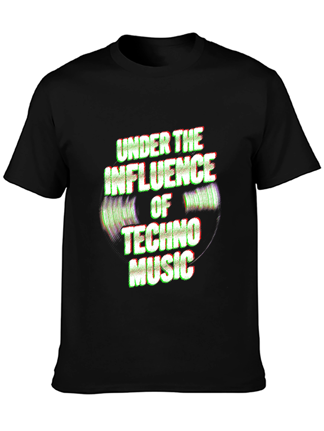 Techno Music Influence Graphic T-Shirt