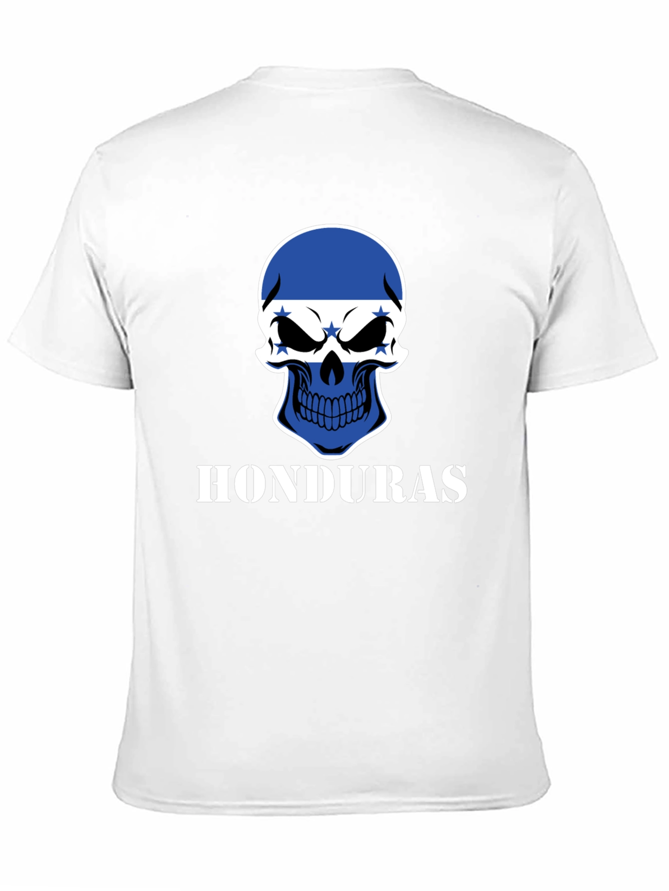 Honduras Skull T-Shirt - Graphic Print Tee