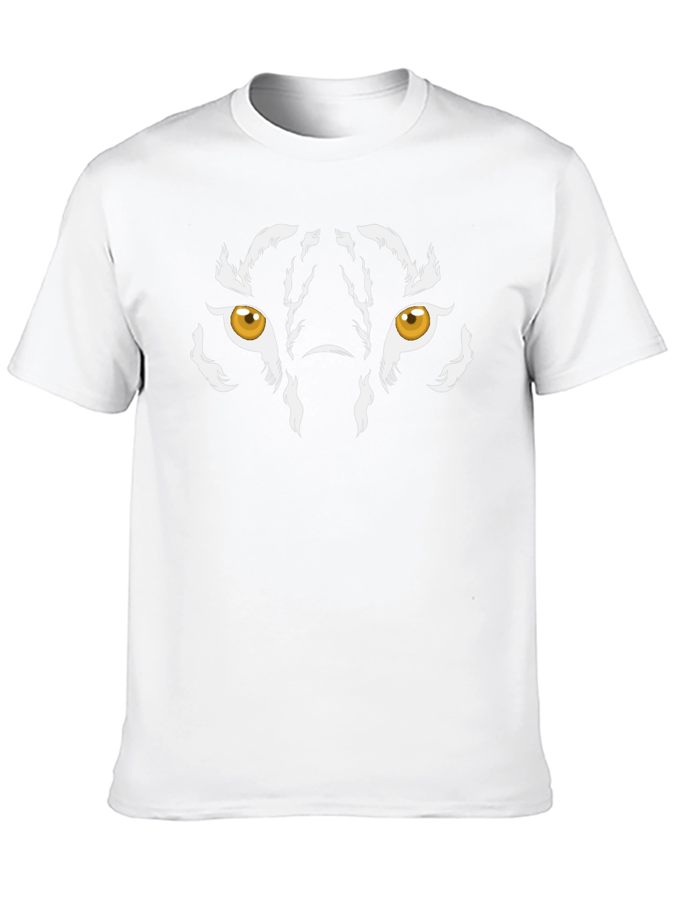 Tiger Eye Graphic Black T-Shirt