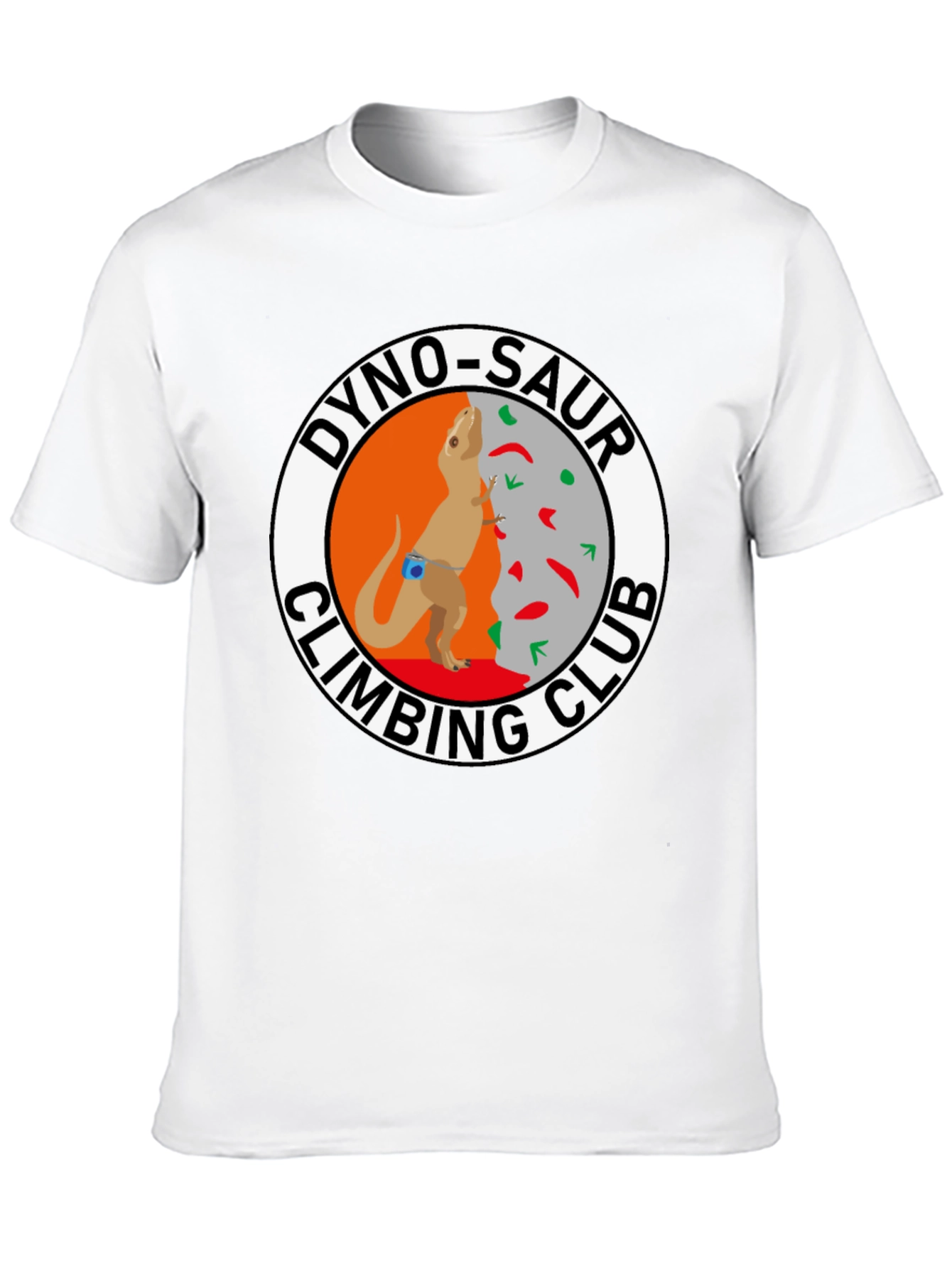 Dino-Saur Climbing Club Black T-Shirt