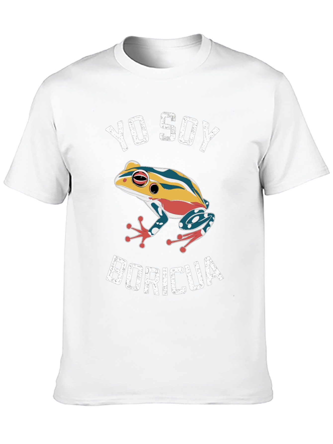 Yo Soy Boricua Frog Graphic T-Shirt