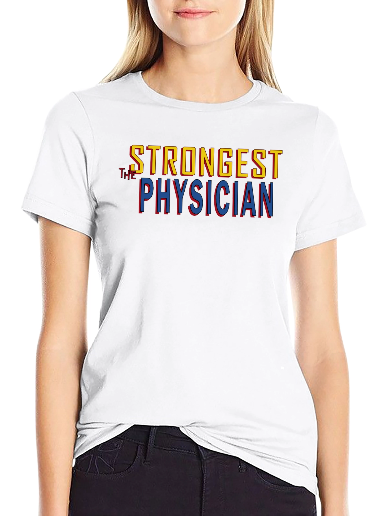 Strongest Physician Graphic T-Shirt