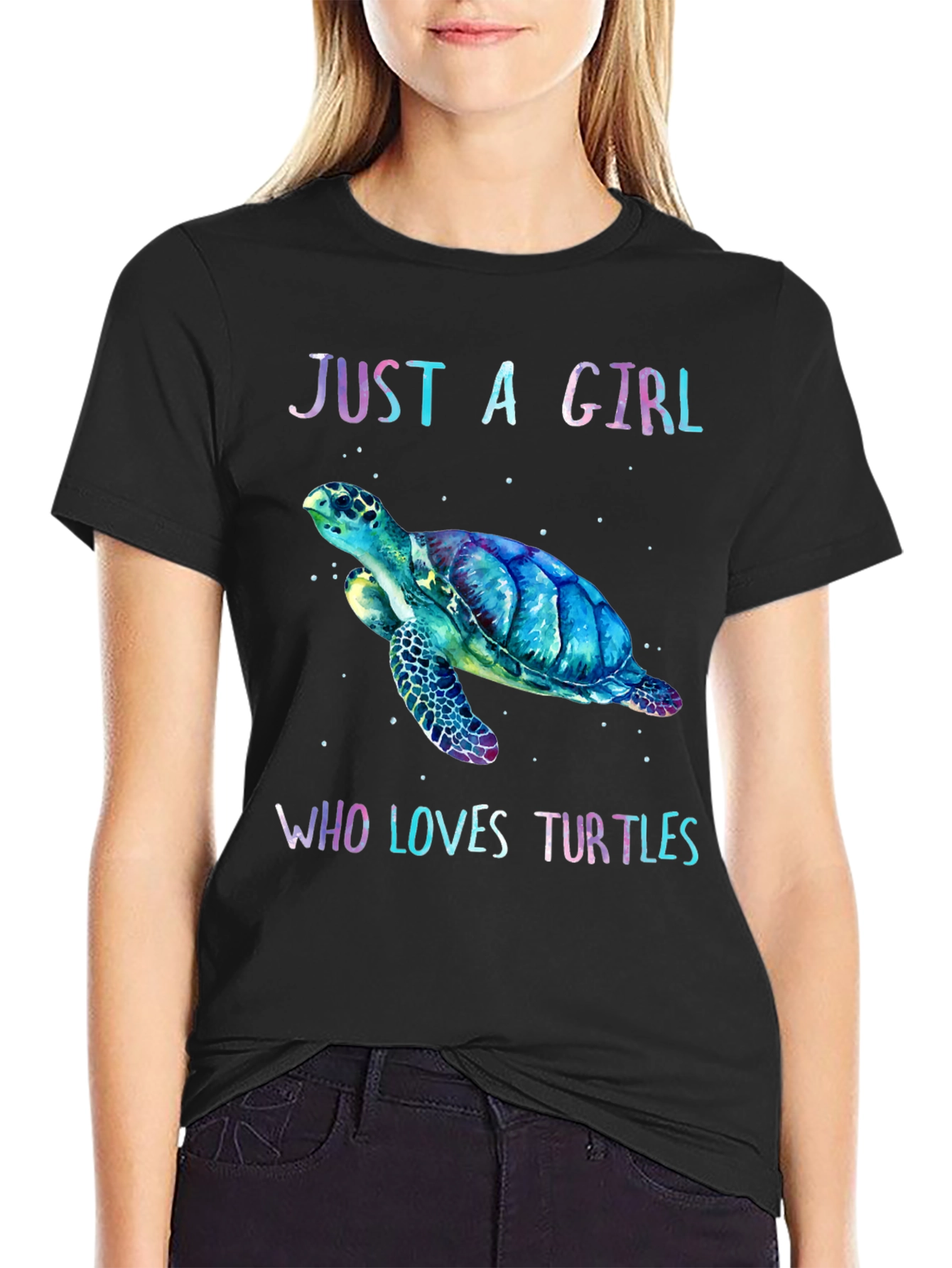 Just A Girl Who Loves Turtles T-Shirt