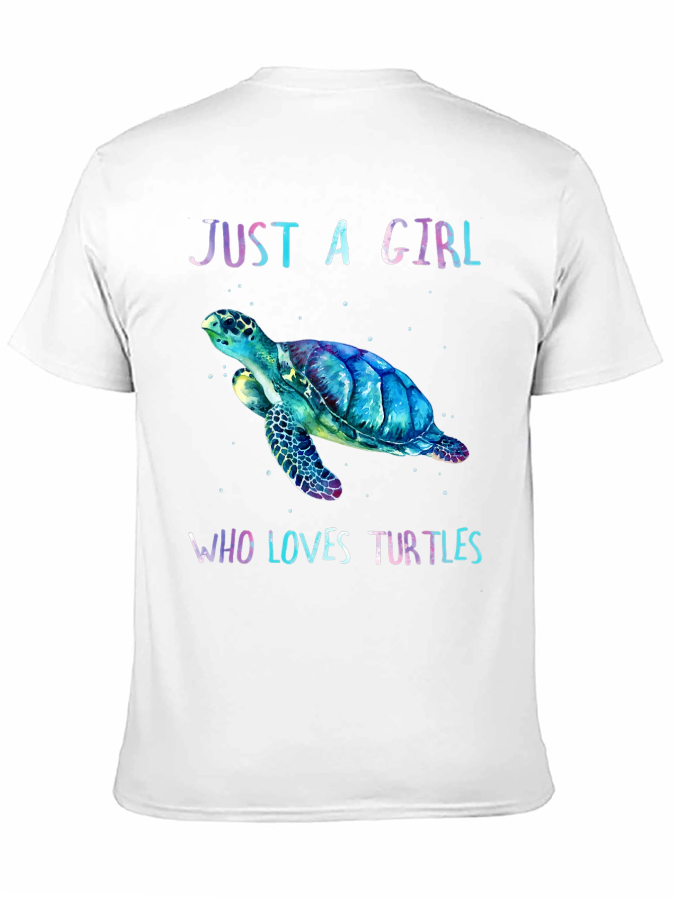 Just A Girl Who Loves Turtles T-Shirt
