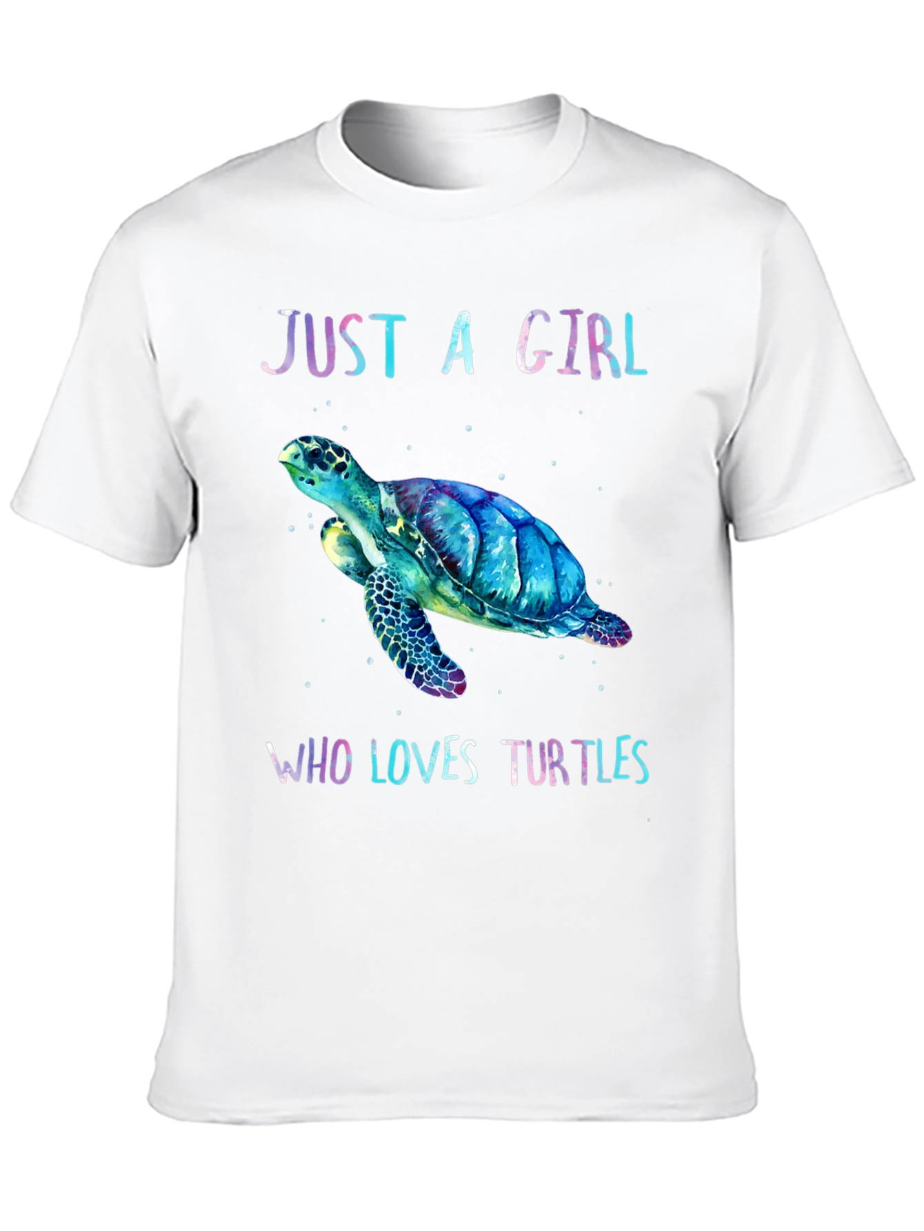 Just A Girl Who Loves Turtles T-Shirt