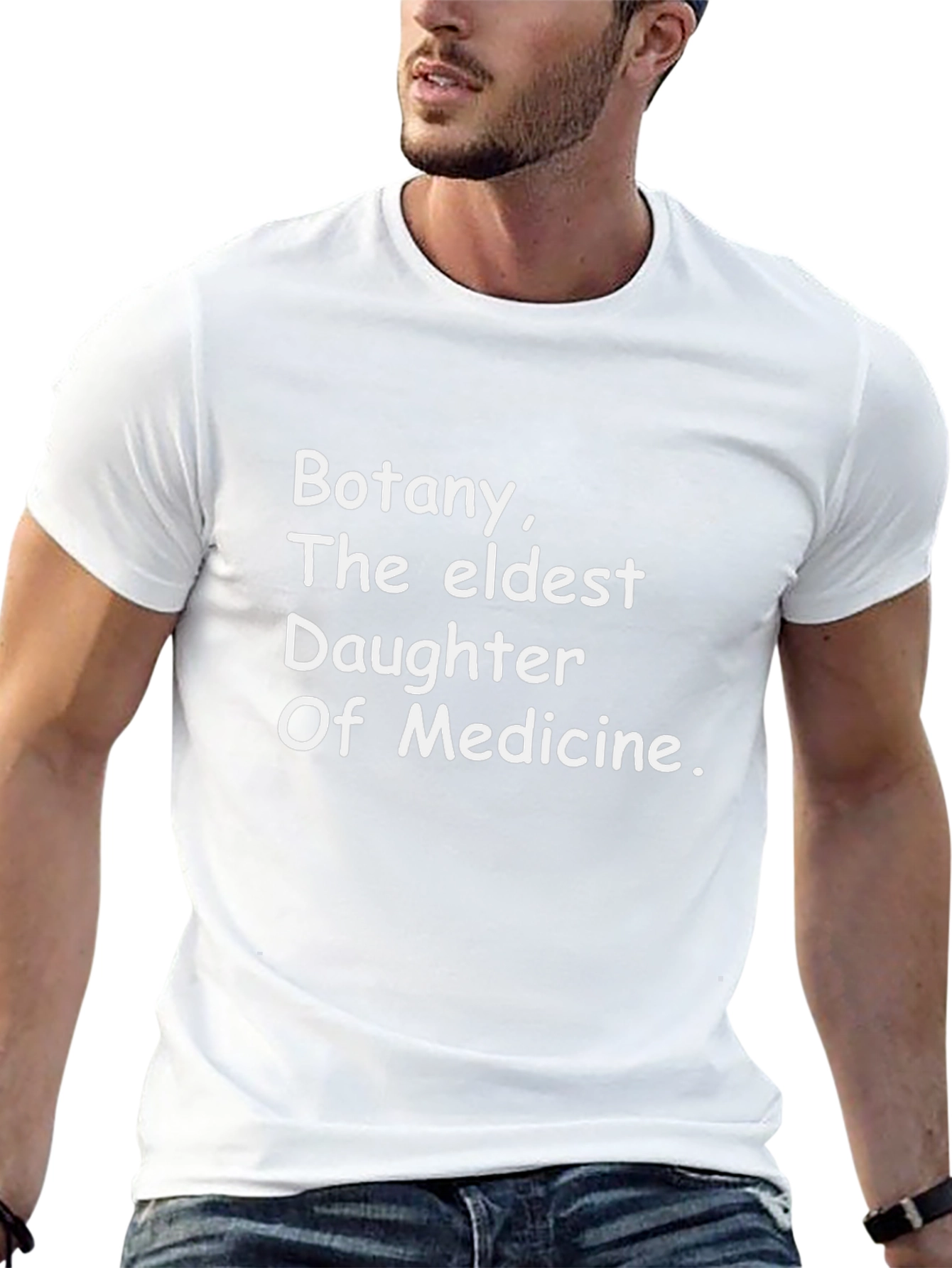 Botany Eldest Daughter of Medicine Black T-Shirt