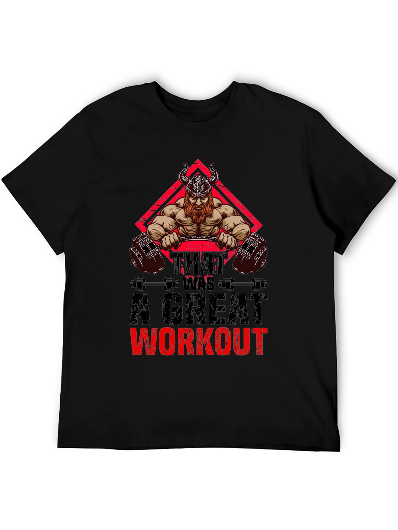 Viking Workout T-Shirt - Gym Motivation