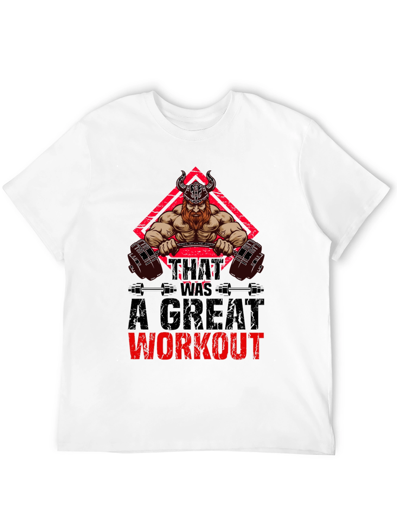 Viking Workout T-Shirt - Gym Motivation