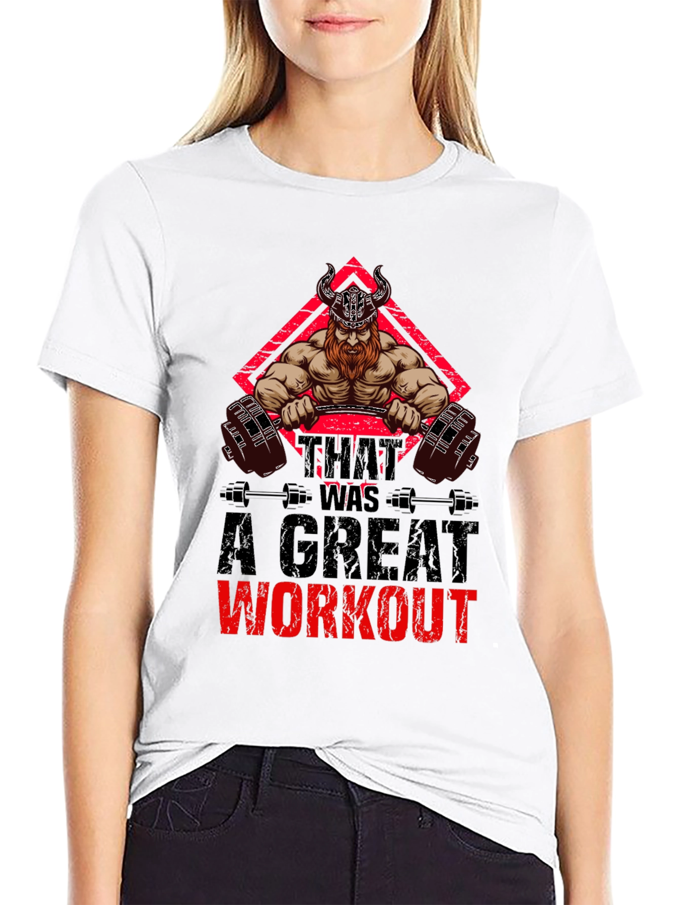 Viking Workout T-Shirt - Gym Motivation