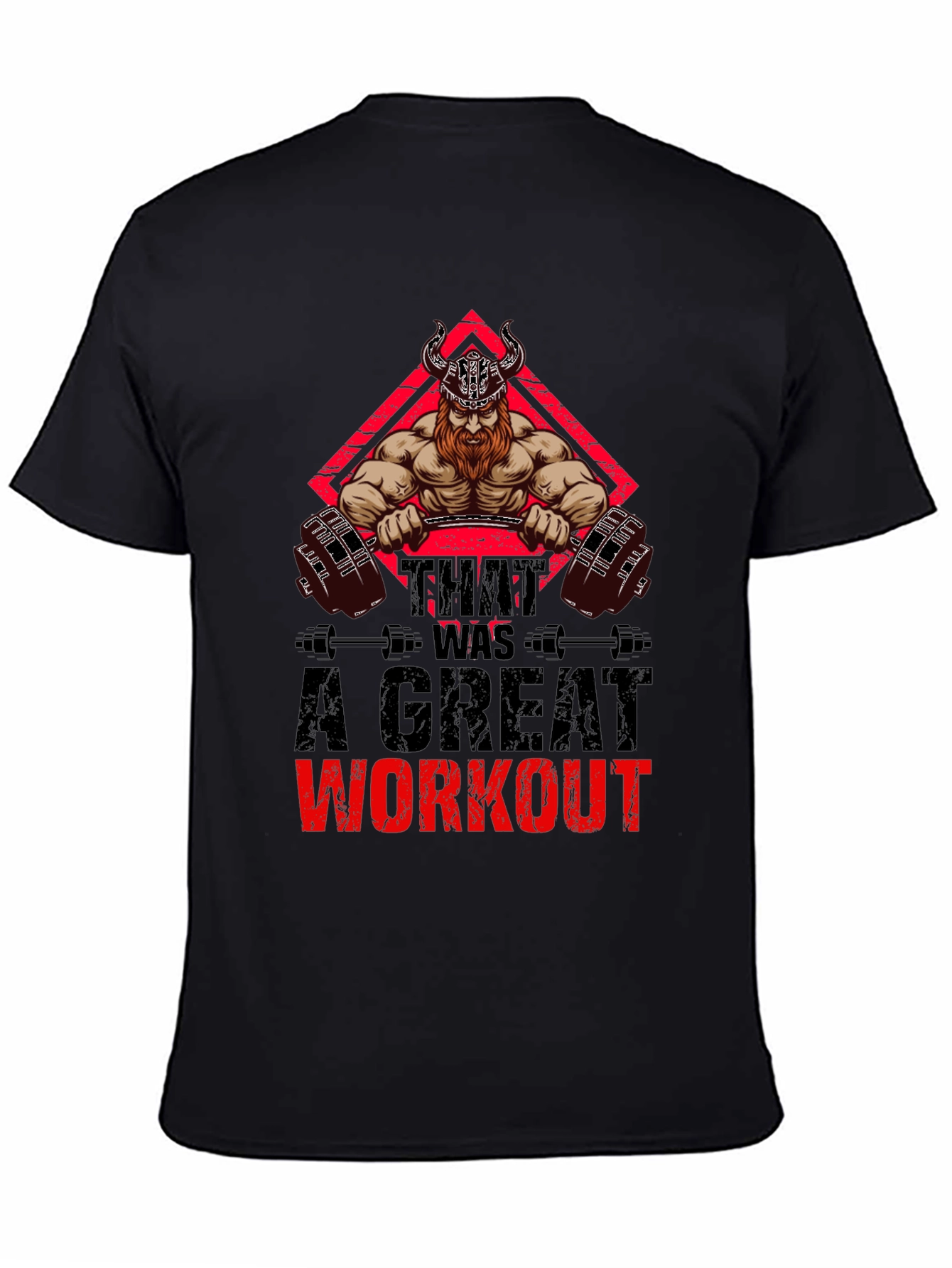 Viking Workout T-Shirt - Gym Motivation
