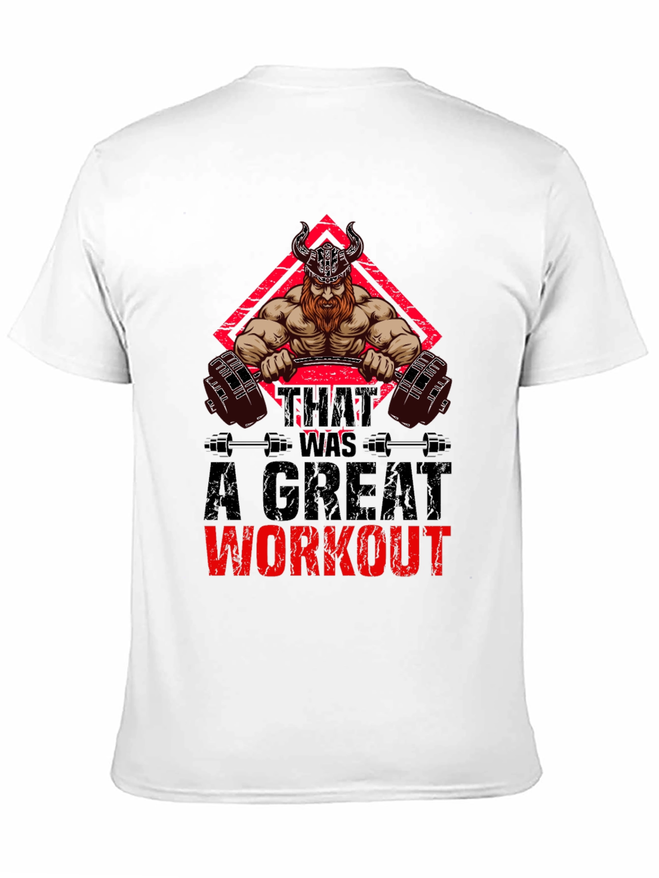 Viking Workout T-Shirt - Gym Motivation