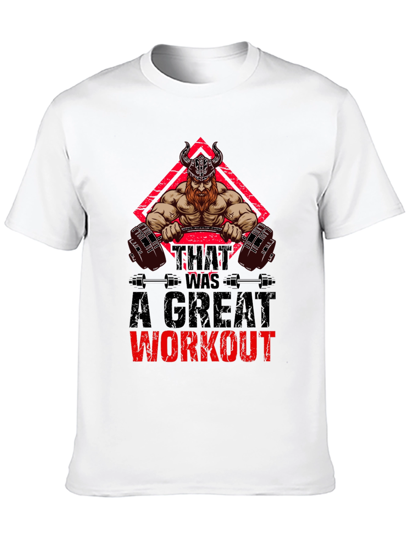 Viking Workout T-Shirt - Gym Motivation