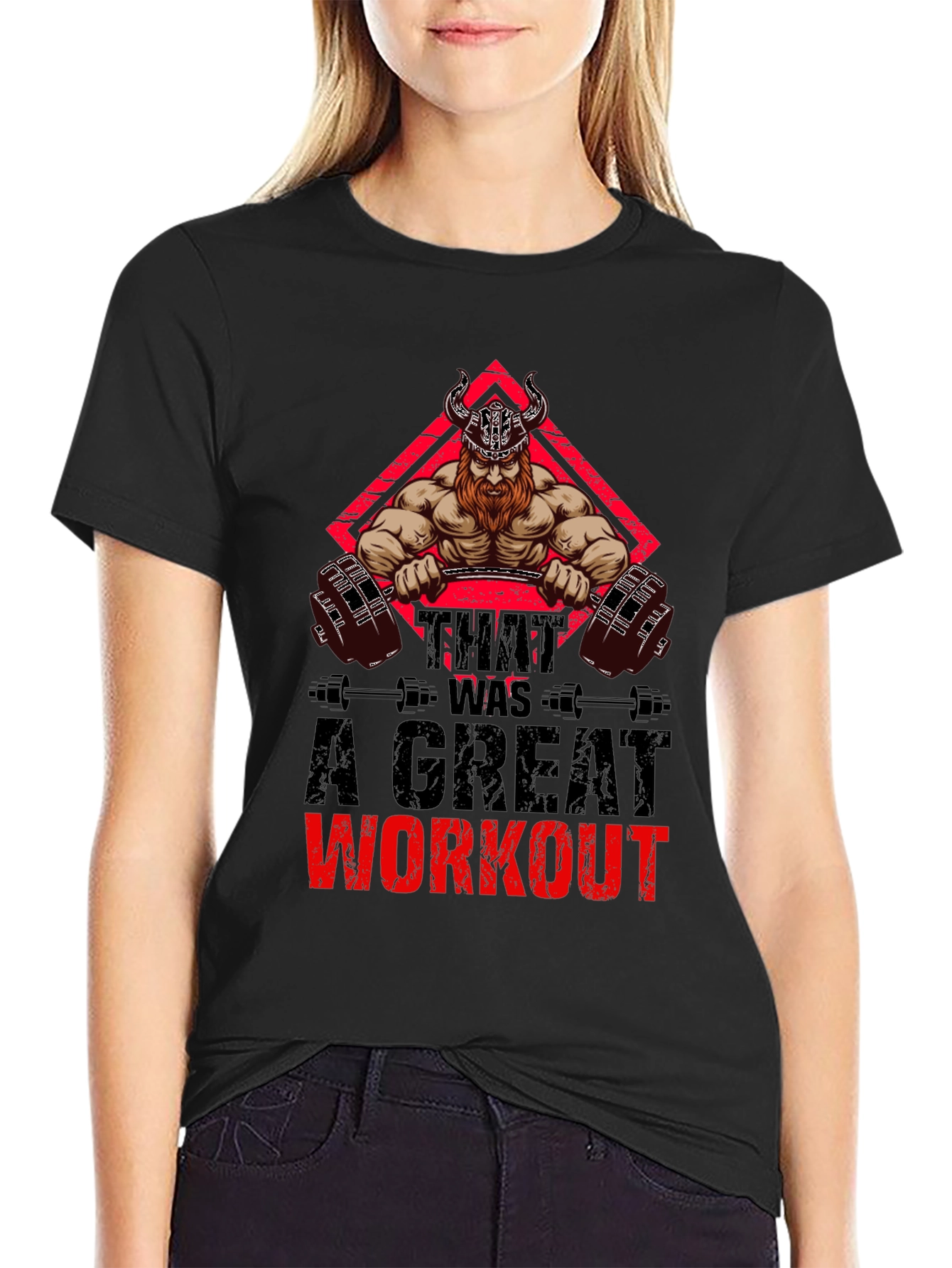 Viking Workout T-Shirt - Gym Motivation