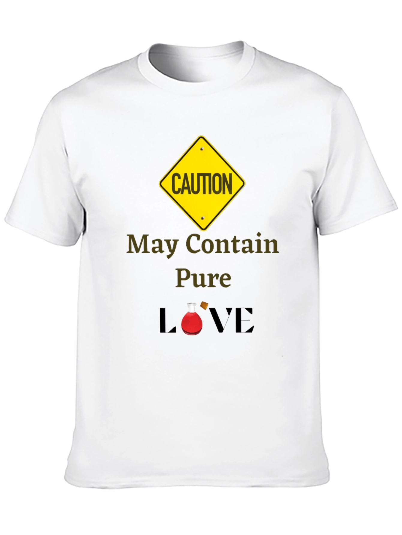 Caution: May Contain Pure Love T-Shirt