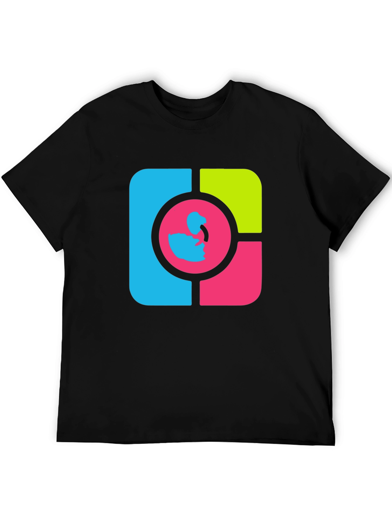 Bold Graphic Tee - Modern Abstract Design