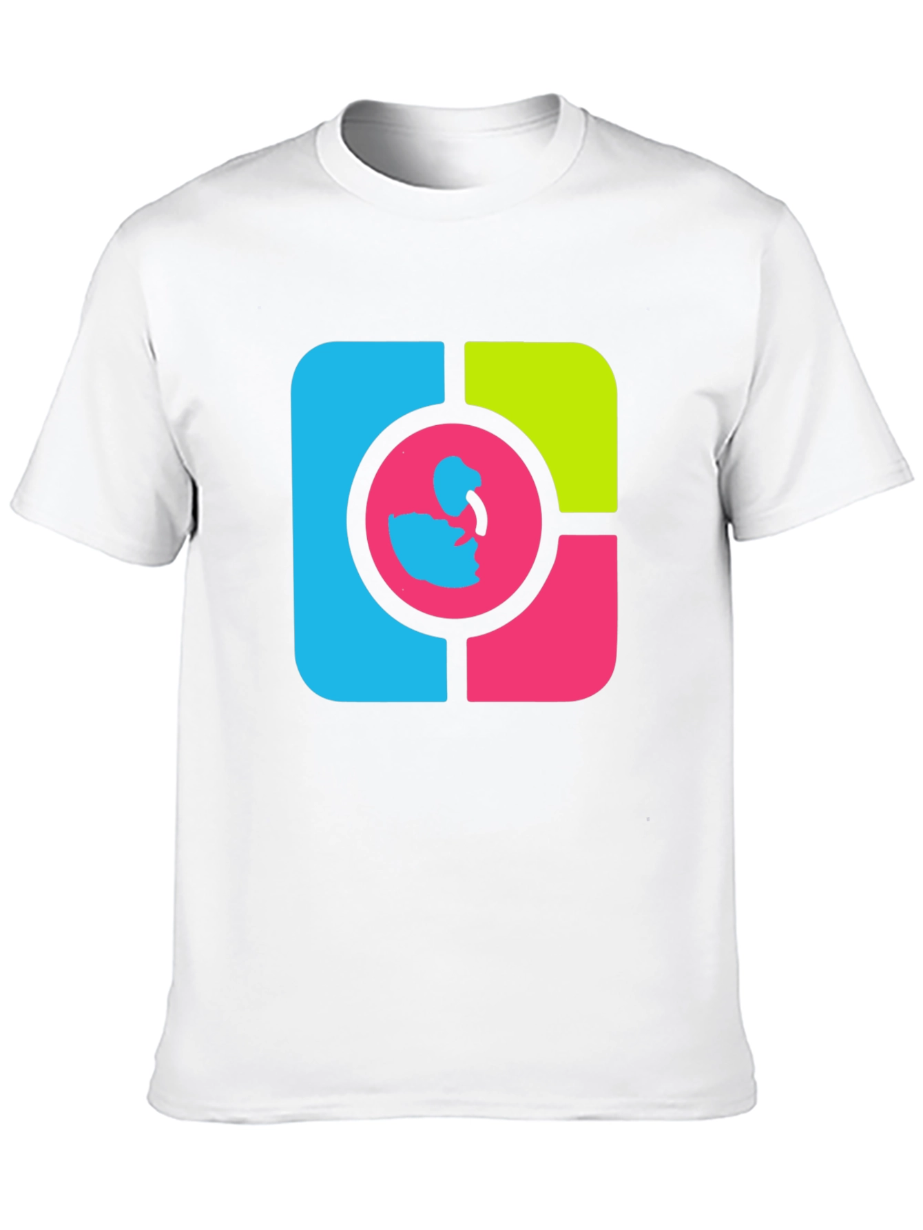 Bold Graphic Tee - Modern Abstract Design