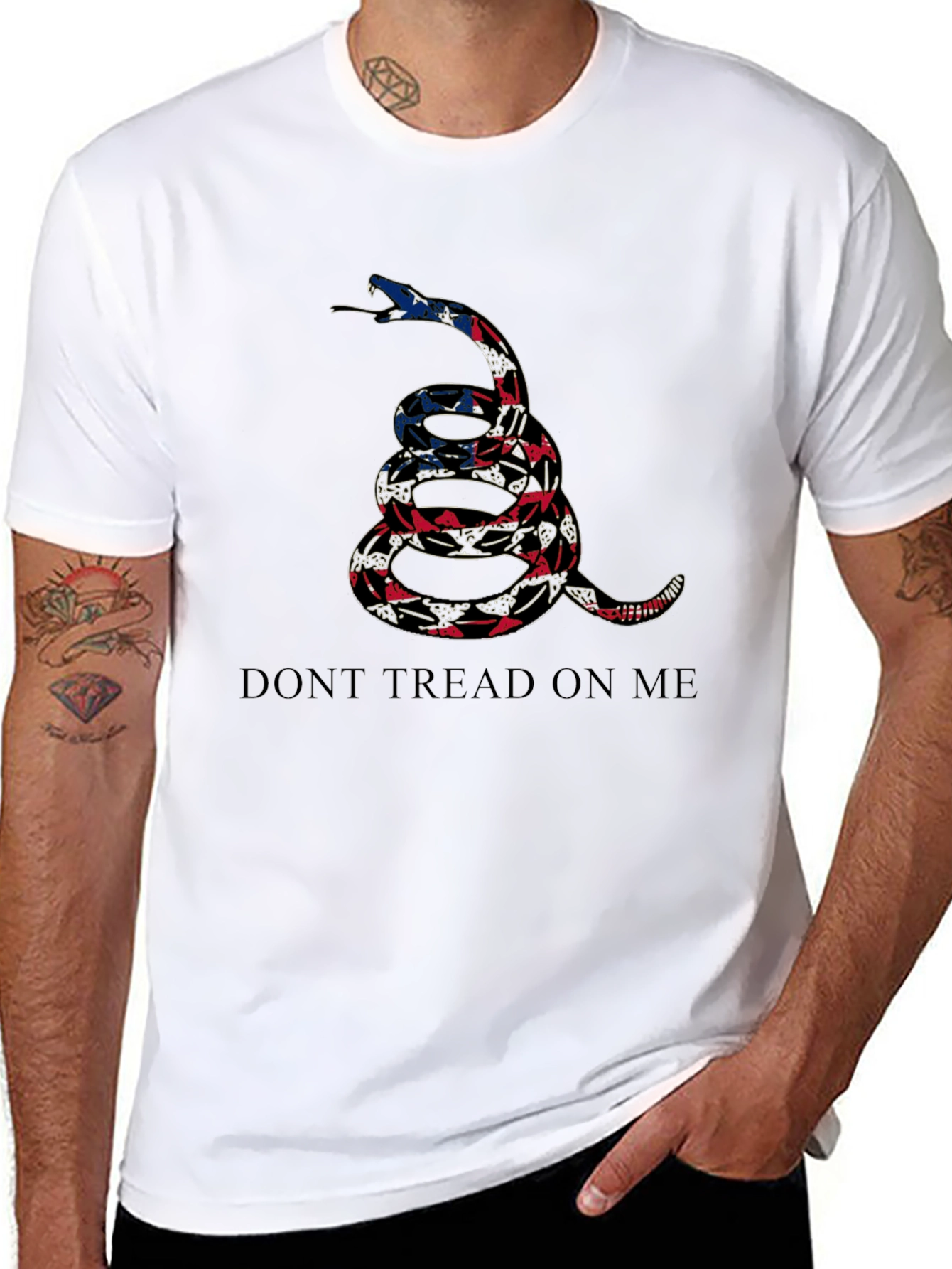 Dont Tread On Me Snake T-Shirt