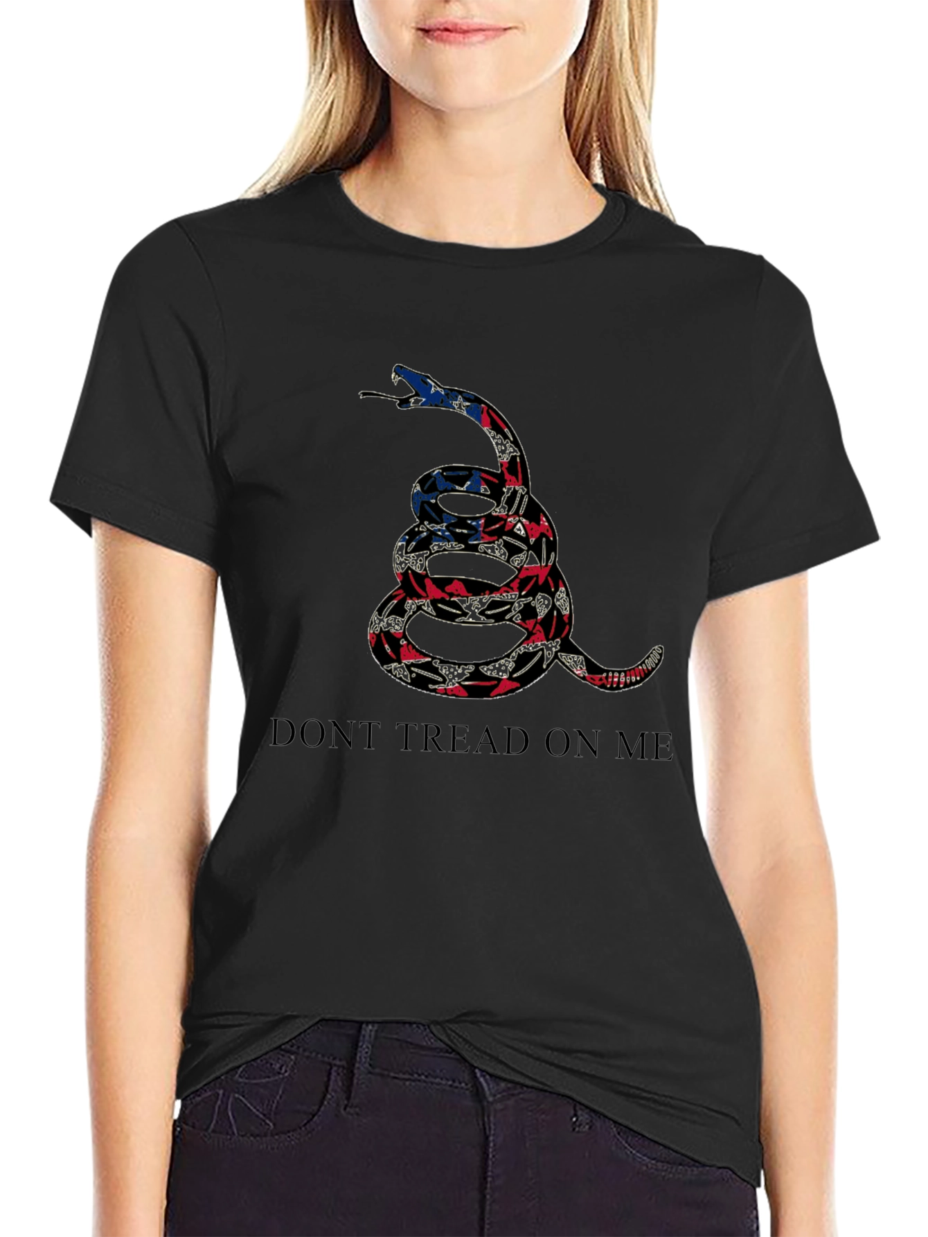 Dont Tread On Me Snake T-Shirt