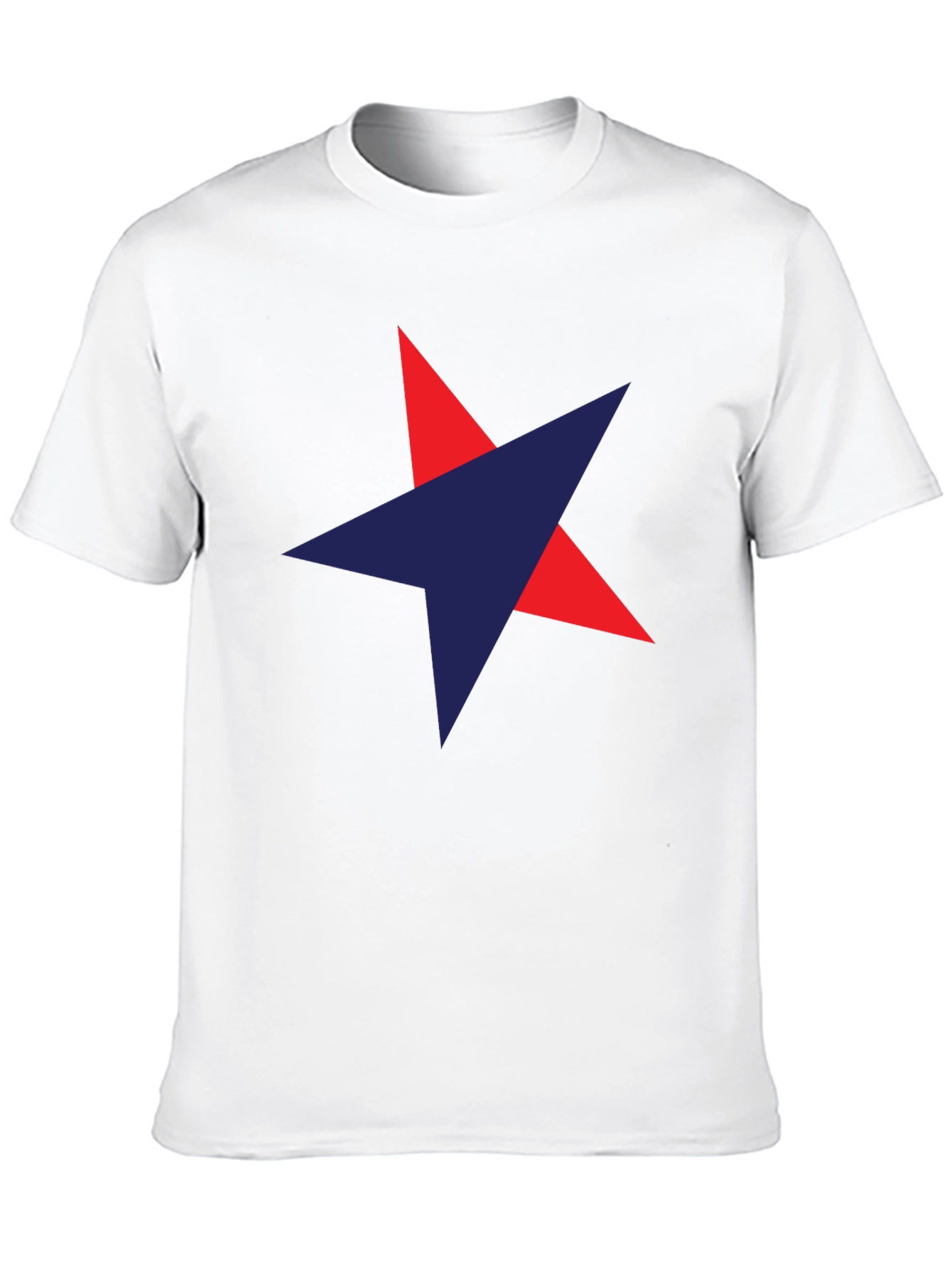 Star Graphic Mens Black T-Shirt