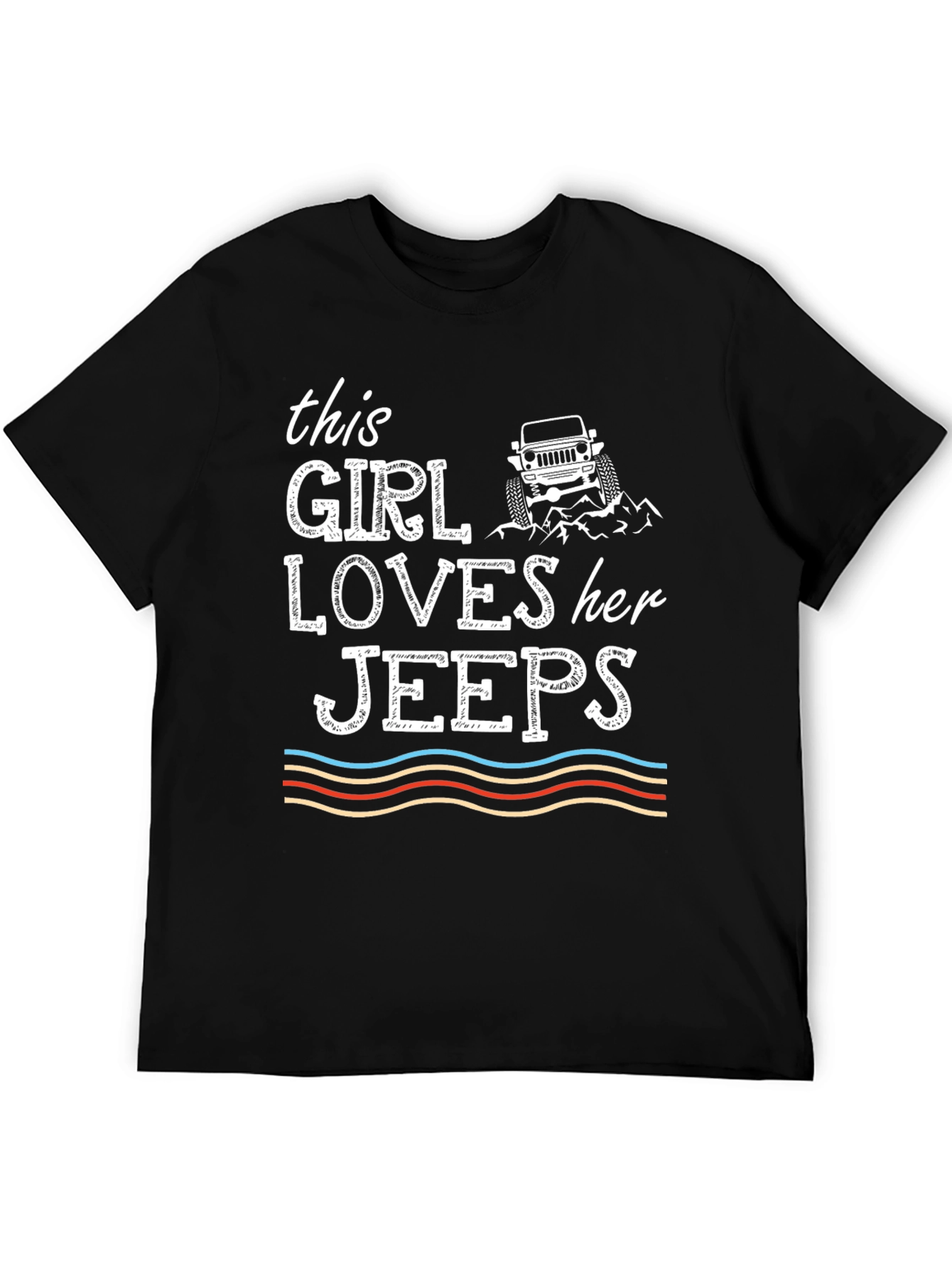 This Girl Loves Her Jeeps T-Shirt