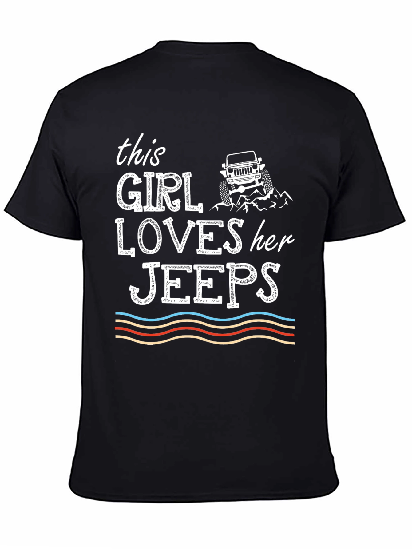 This Girl Loves Her Jeeps T-Shirt
