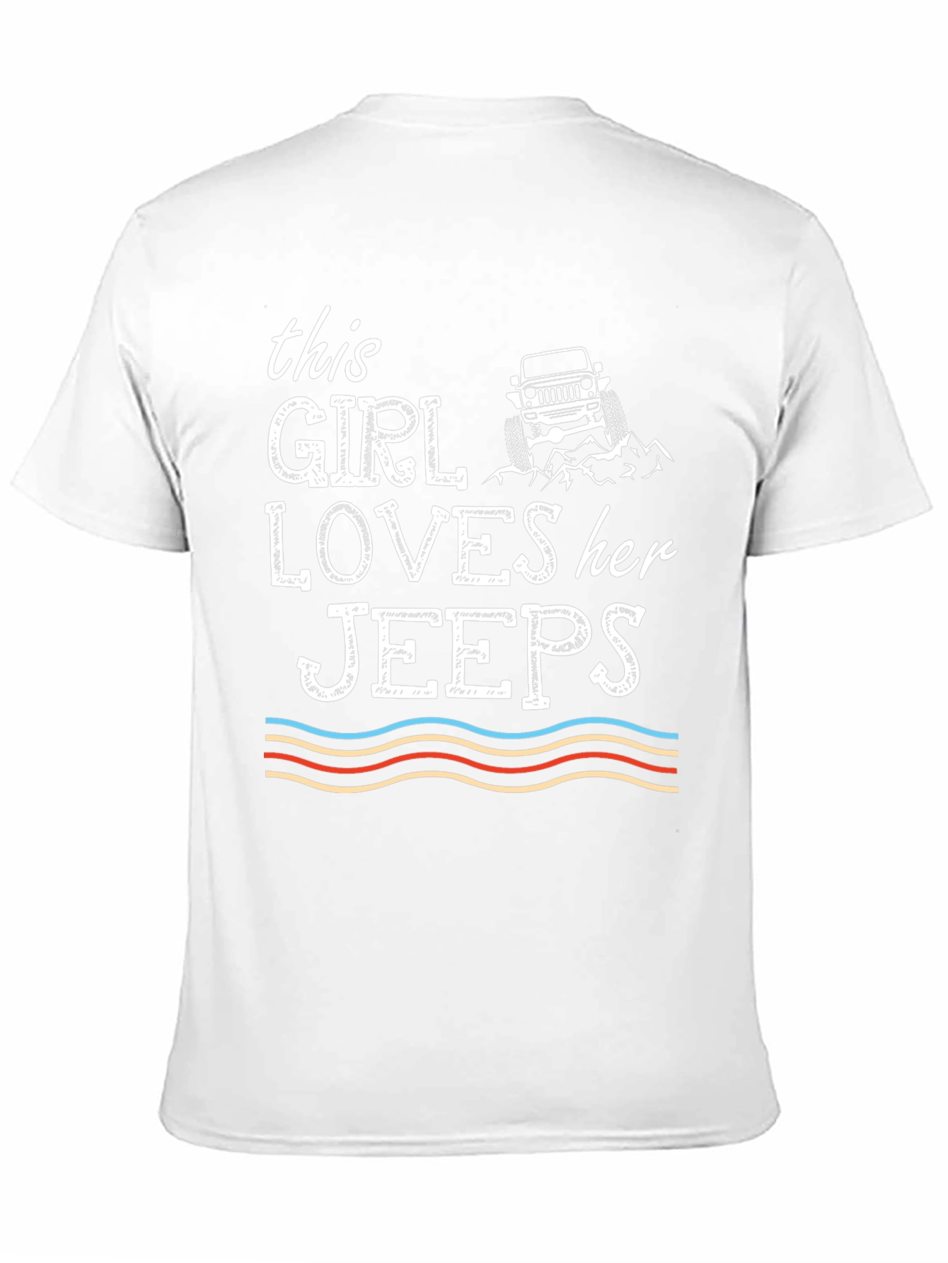 This Girl Loves Her Jeeps T-Shirt