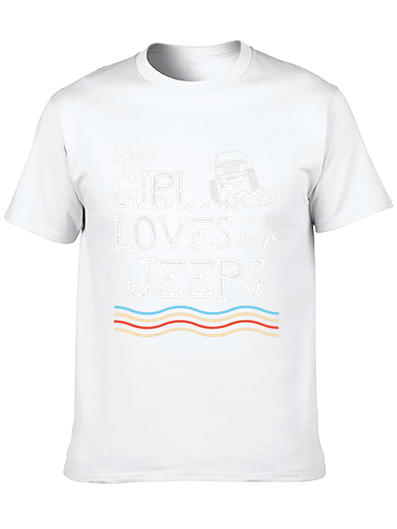 This Girl Loves Her Jeeps T-Shirt