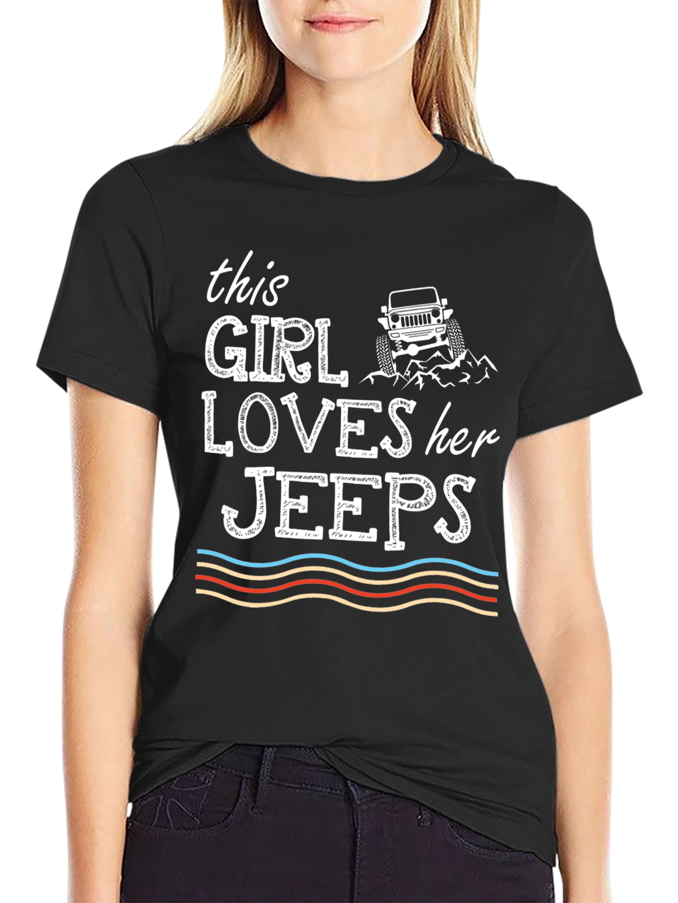 This Girl Loves Her Jeeps T-Shirt