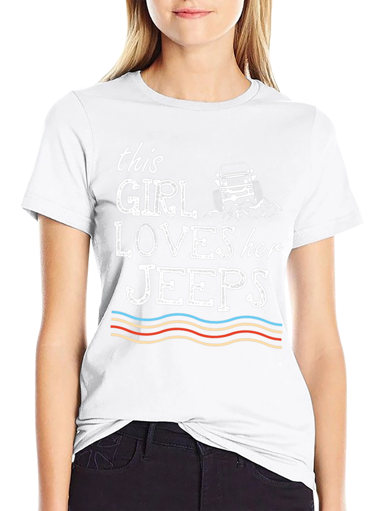 This Girl Loves Her Jeeps T-Shirt
