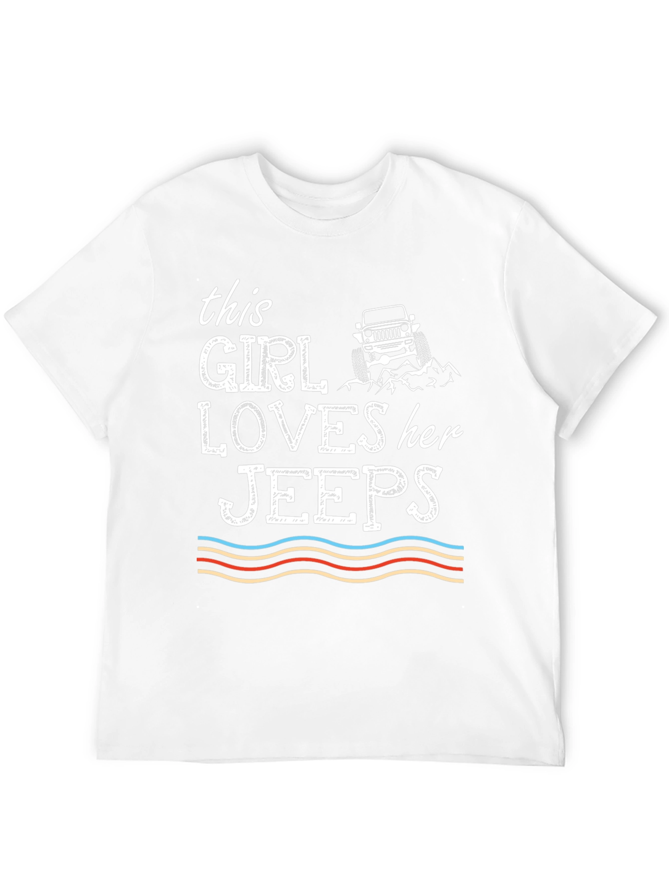 This Girl Loves Her Jeeps T-Shirt