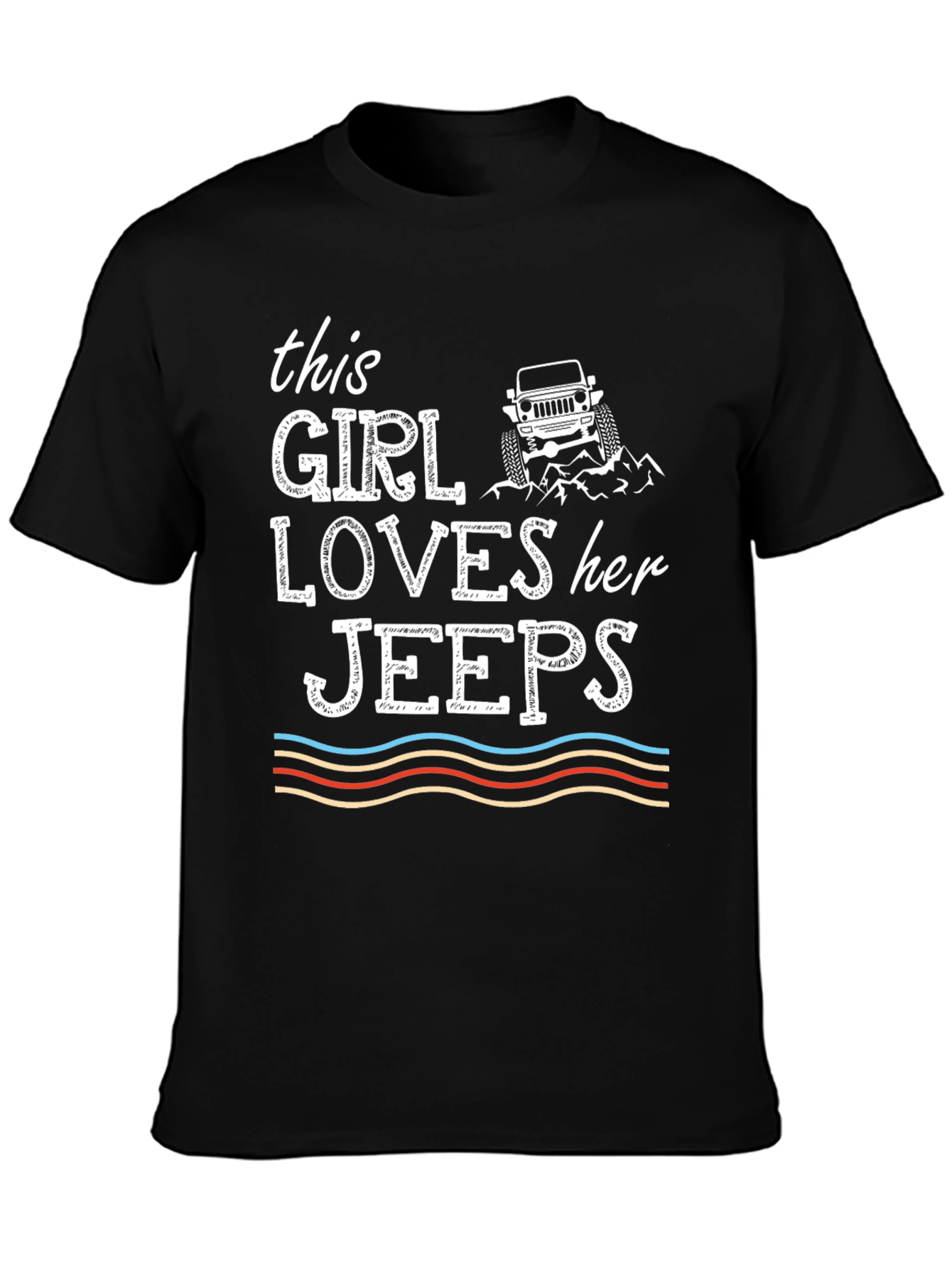 This Girl Loves Her Jeeps T-Shirt
