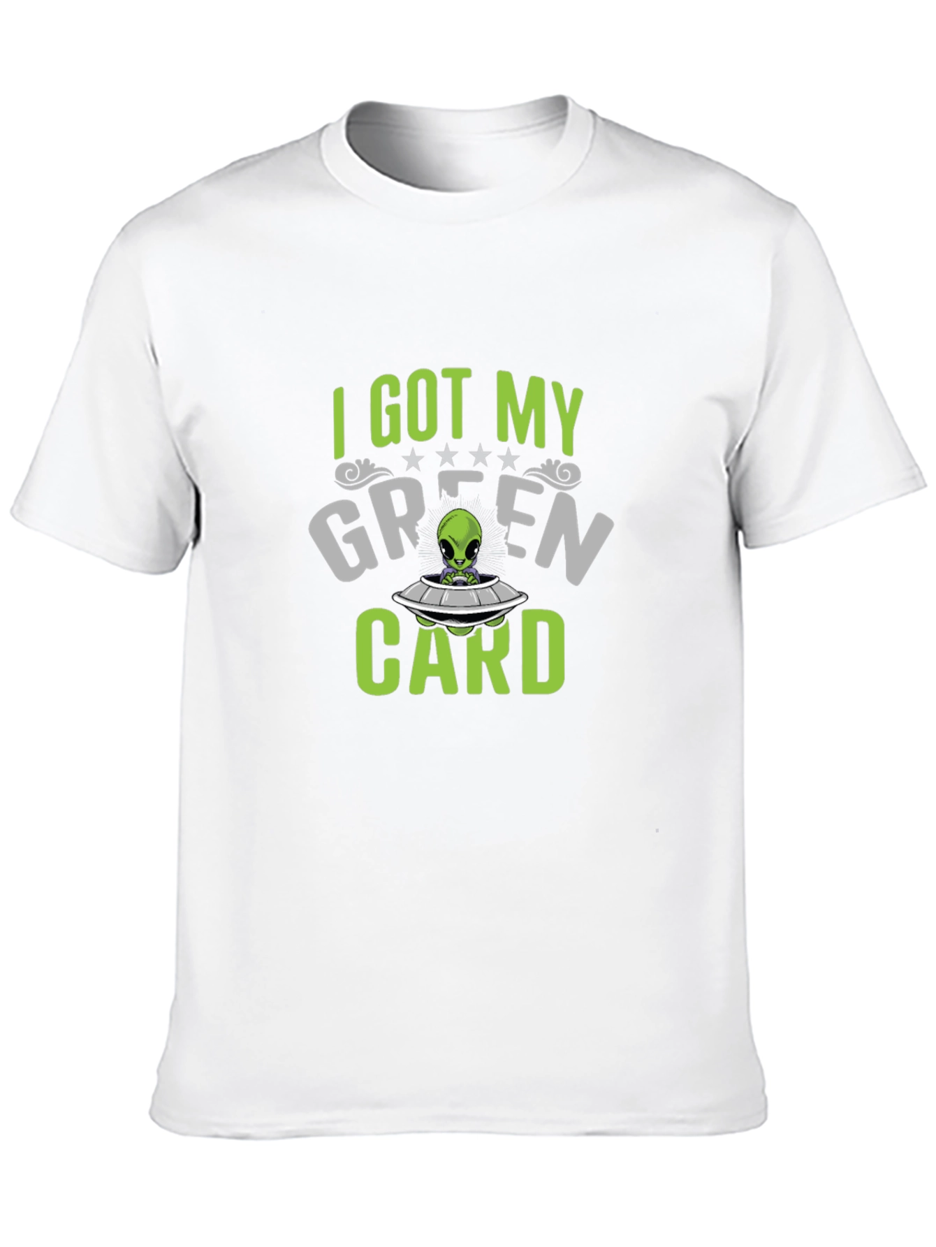 I Got My Green Card Alien T-Shirt