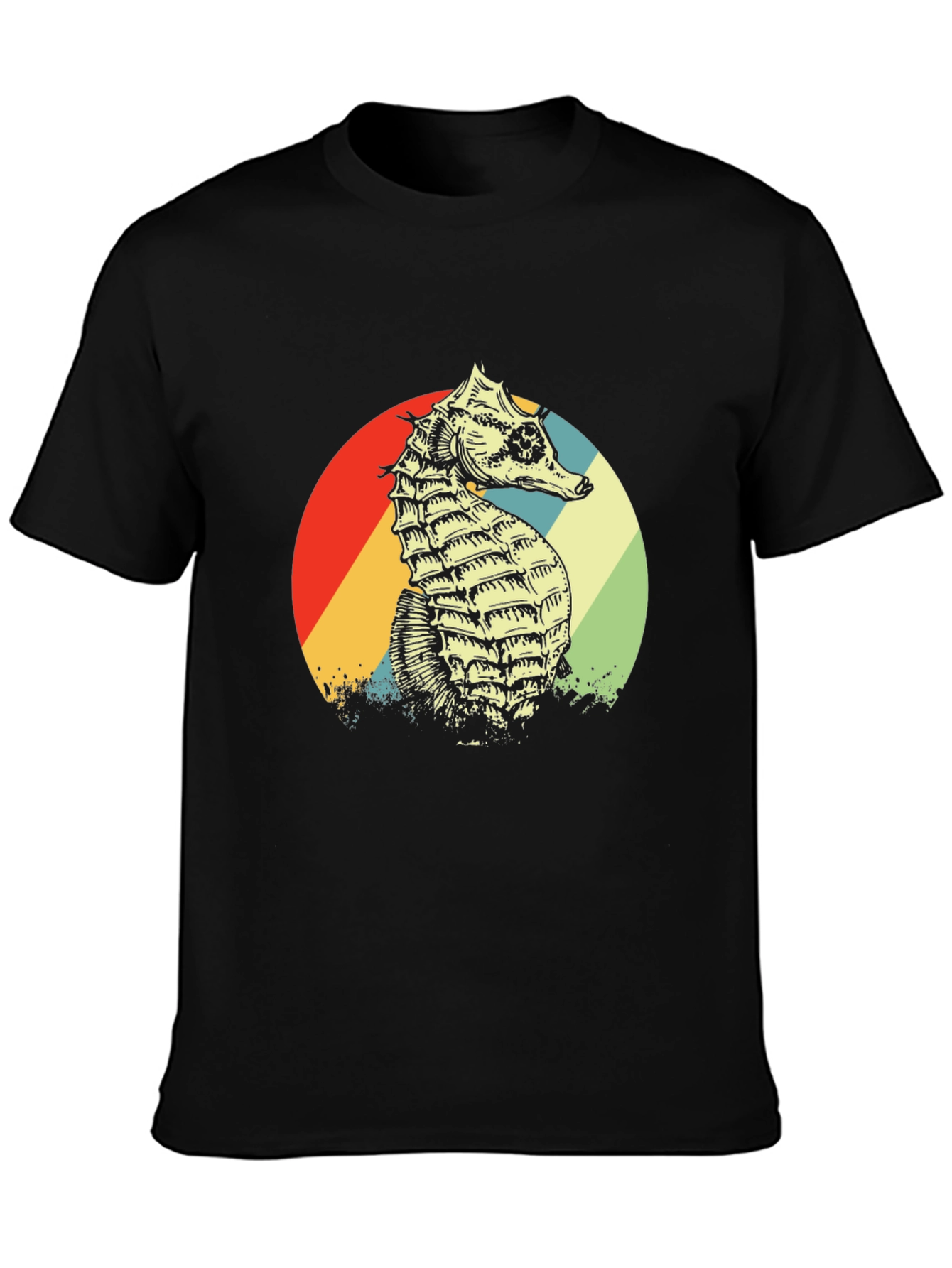 Retro Seahorse Graphic Tee