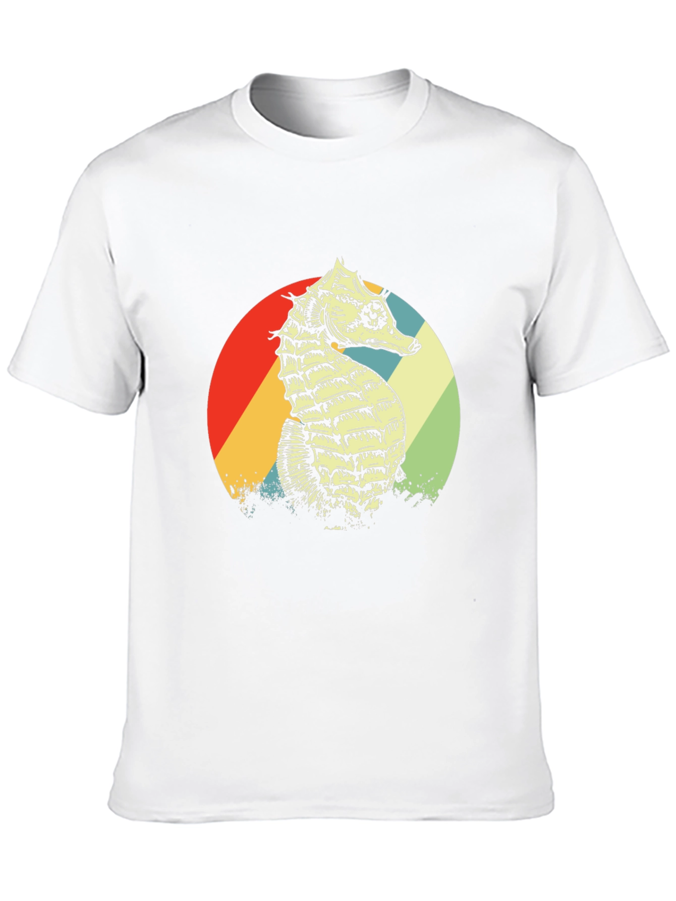 Retro Seahorse Graphic Tee
