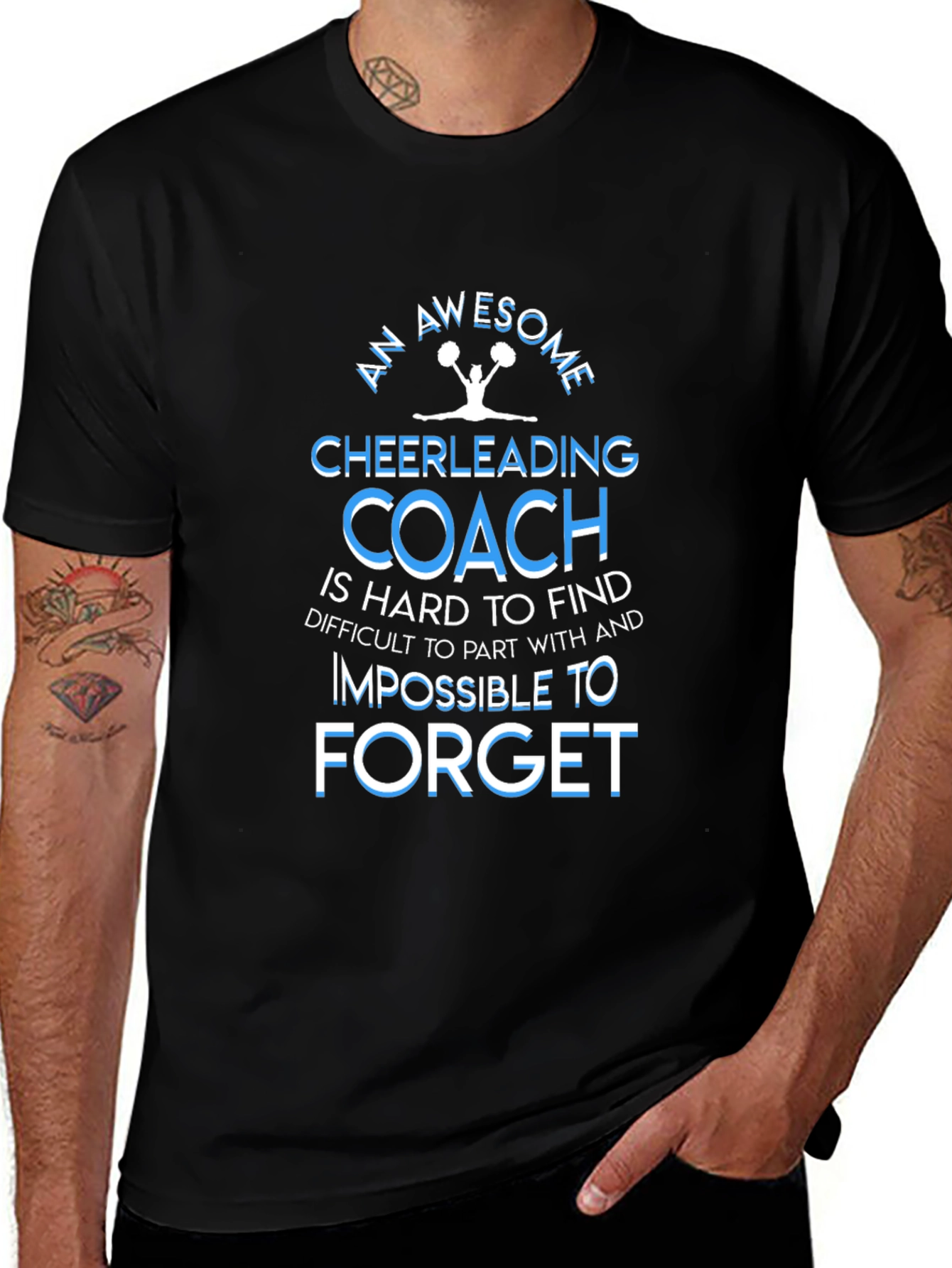Awesome Cheerleading Coach T-Shirt