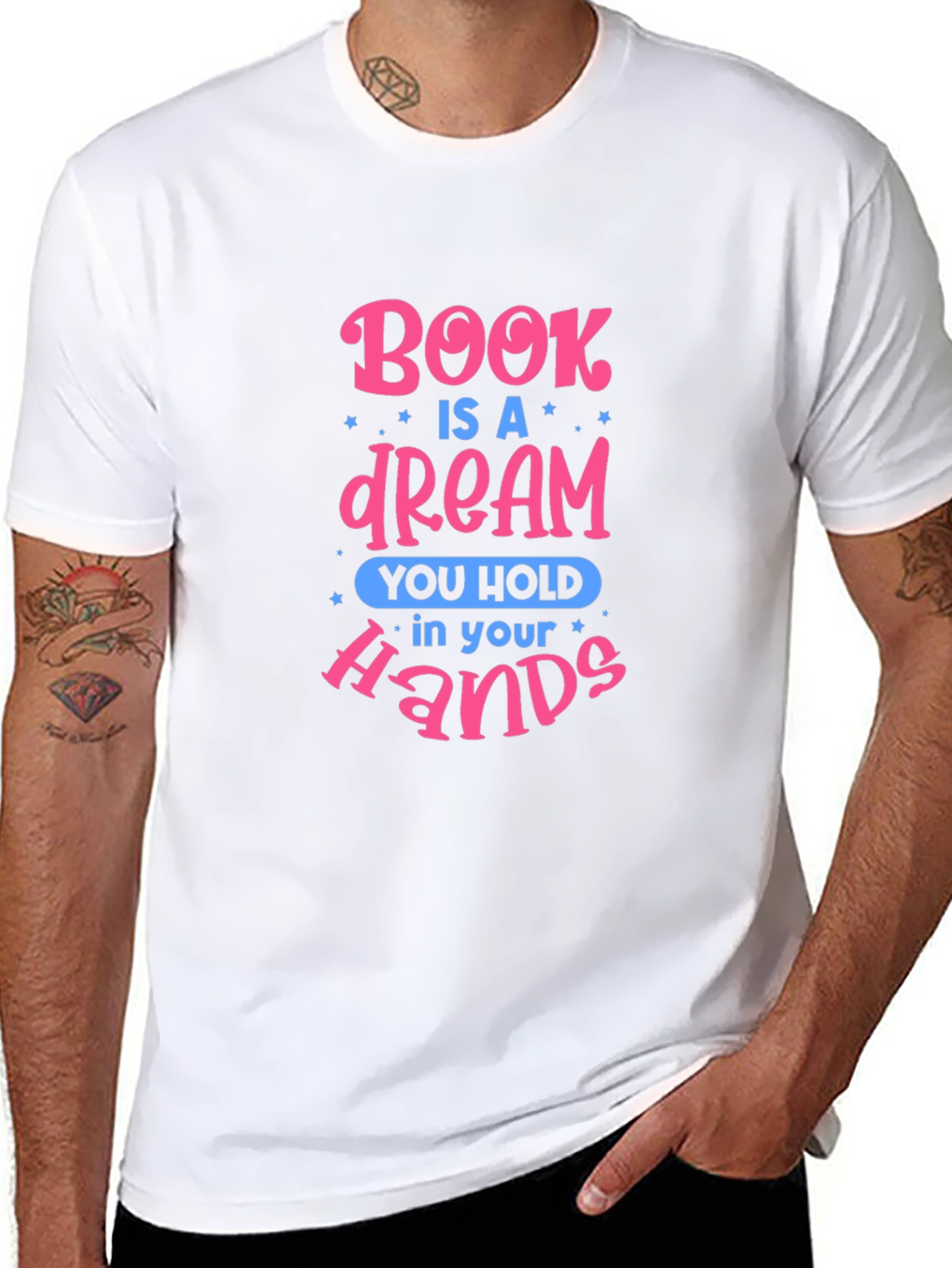 Book Dream Graphic Tee - Read in Style